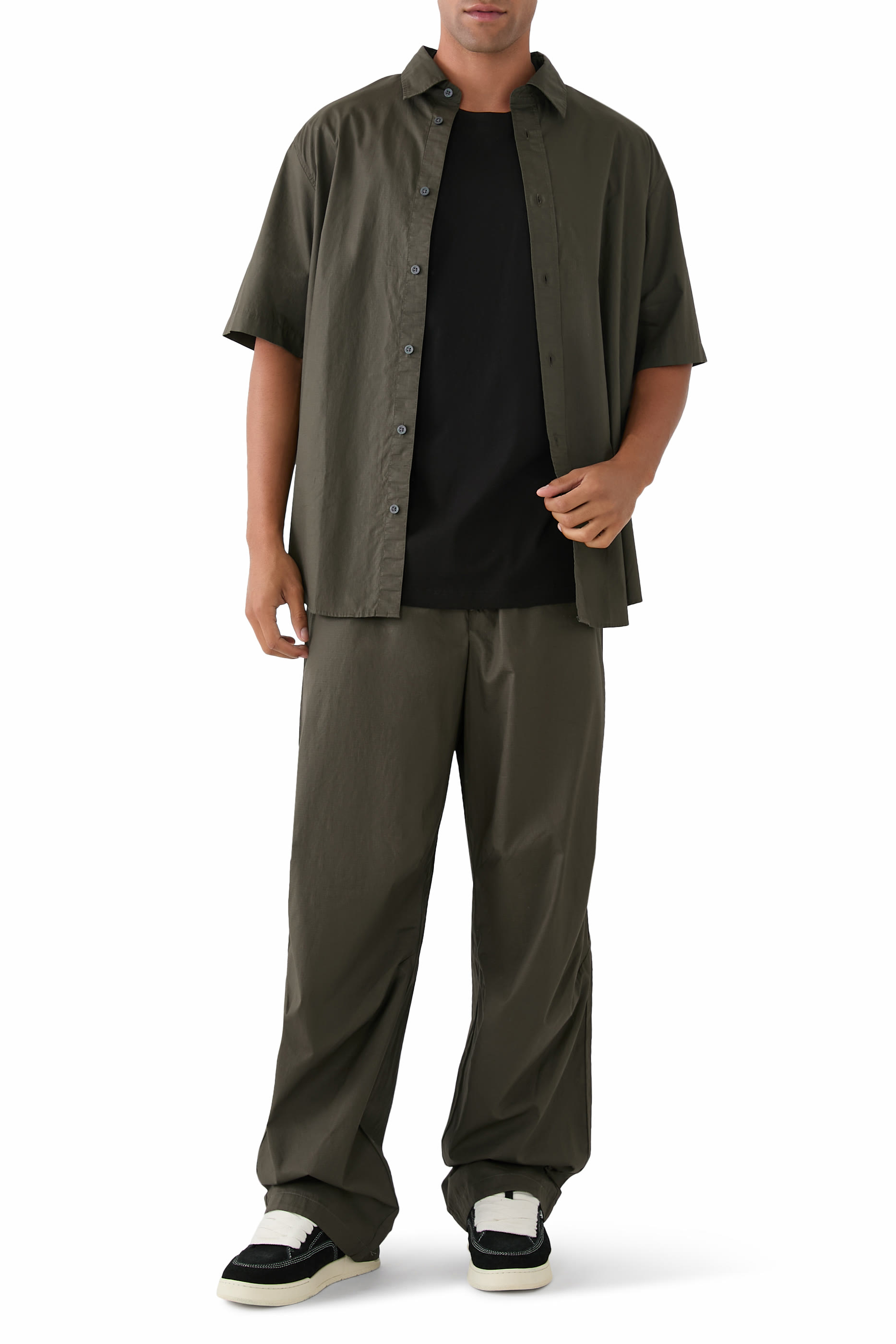 Logo Embroidered Shirt