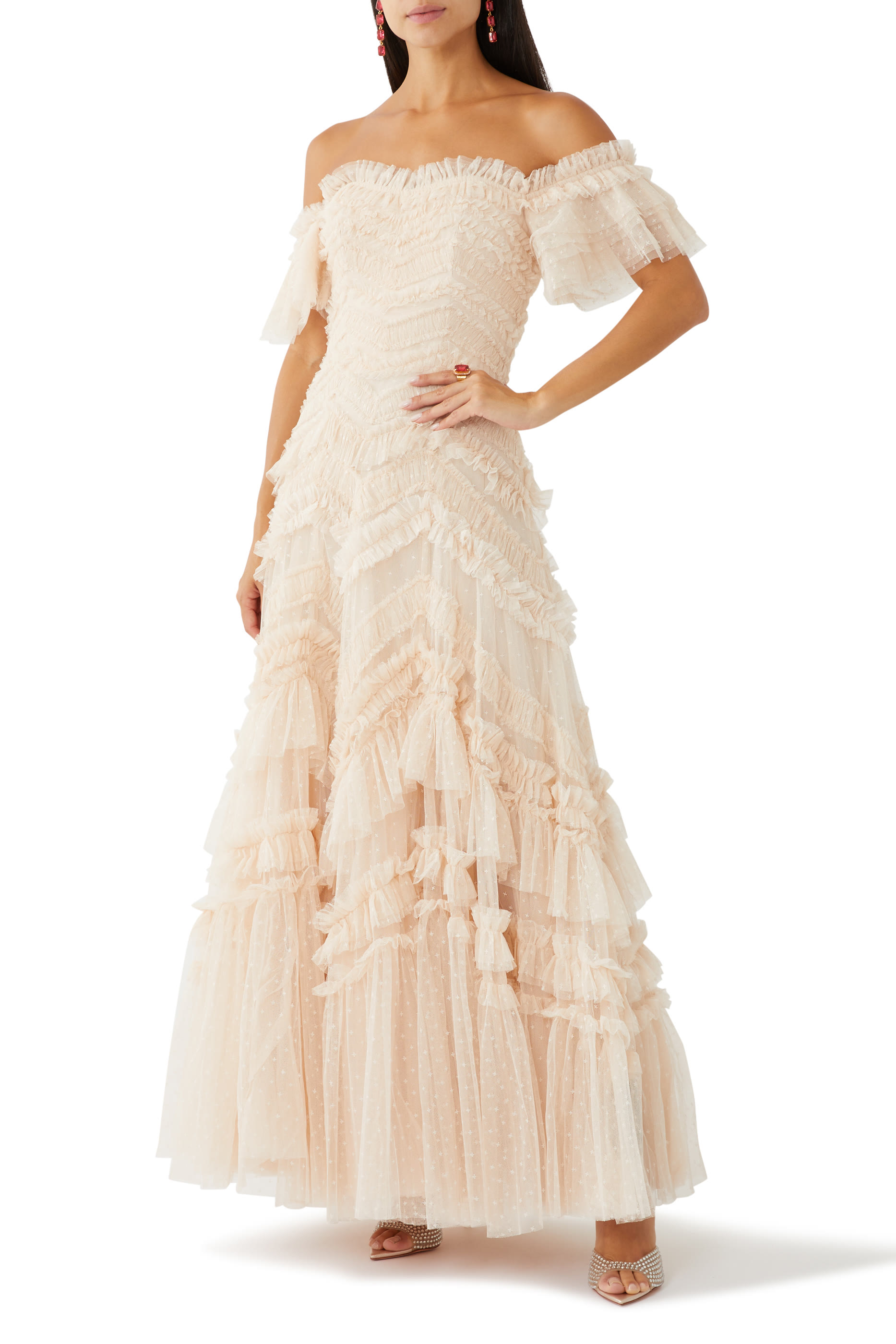 Elia Off-Shoulder Gown