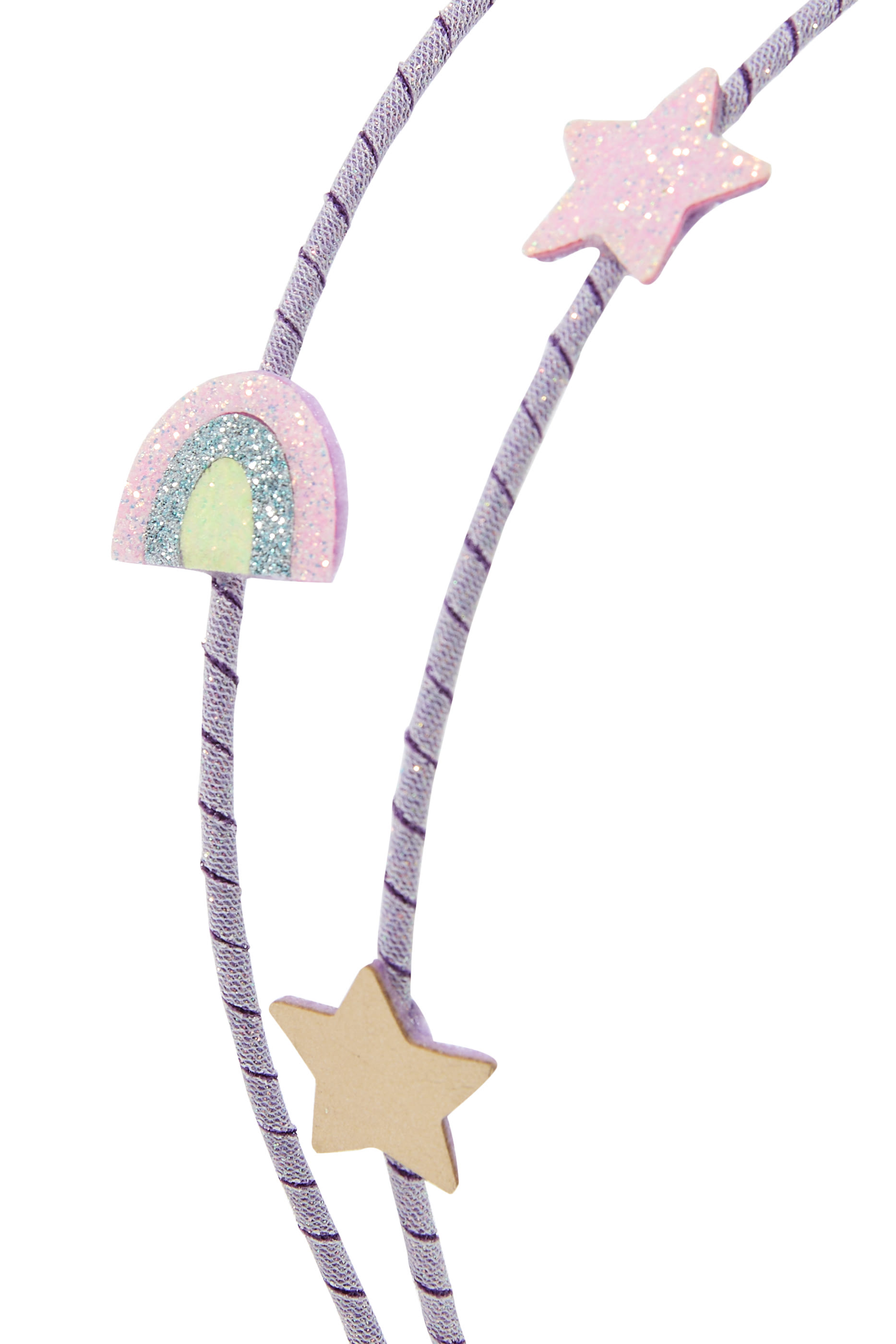 Kids Rainbow and Star Double Alice Band