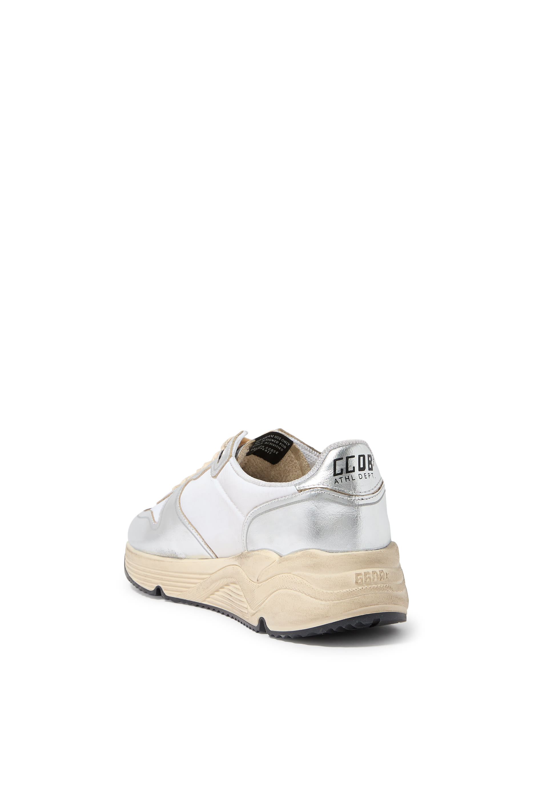 Running Sole Leather Sneakers