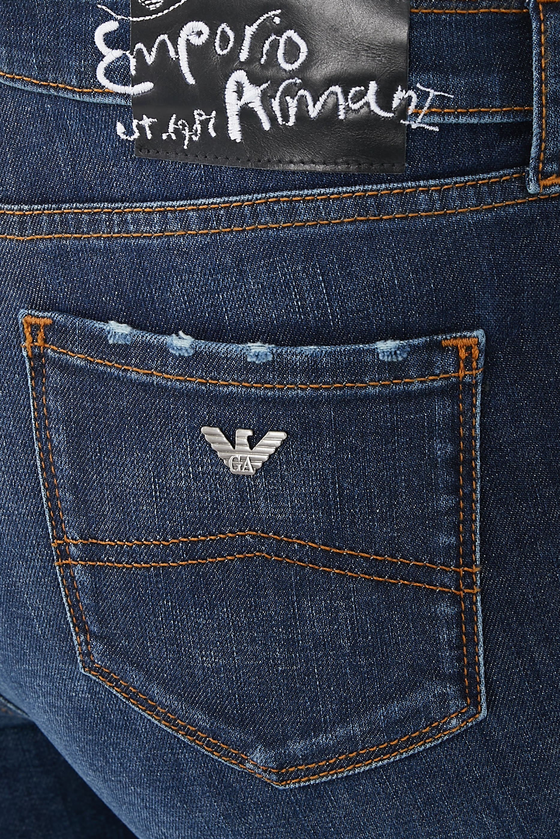 Skinny-Fit Denim Jeans