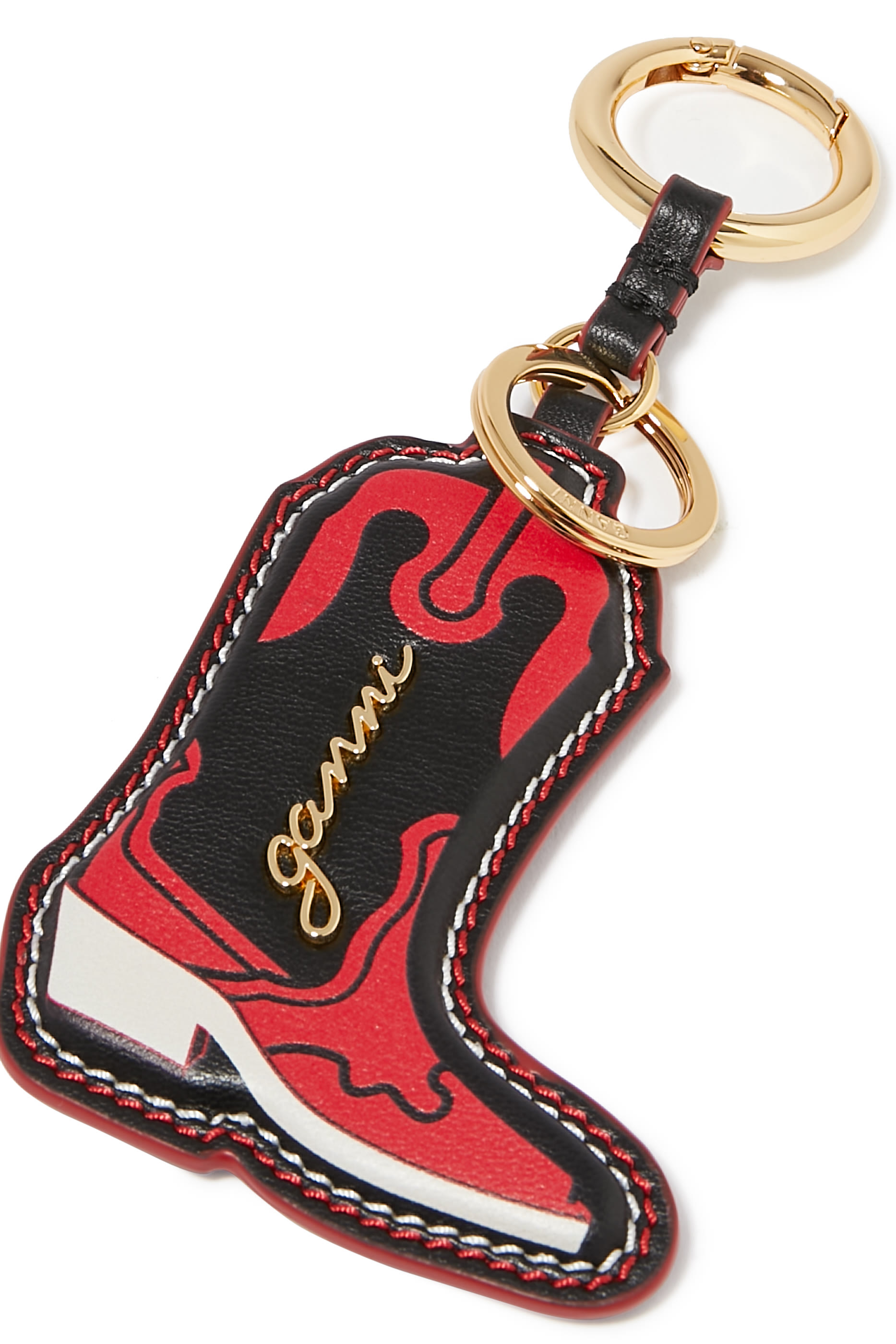 Western Boot Keyring