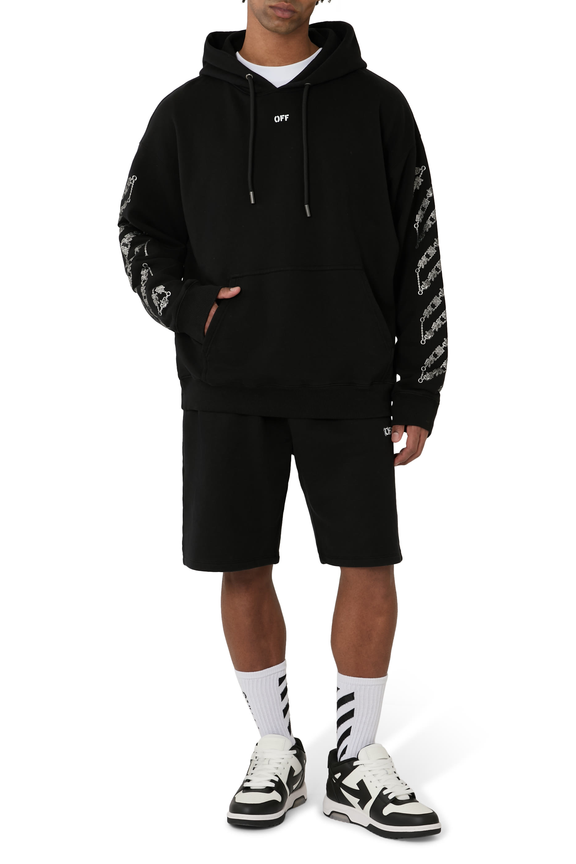 Newspaper Arrow Skate Hoodie