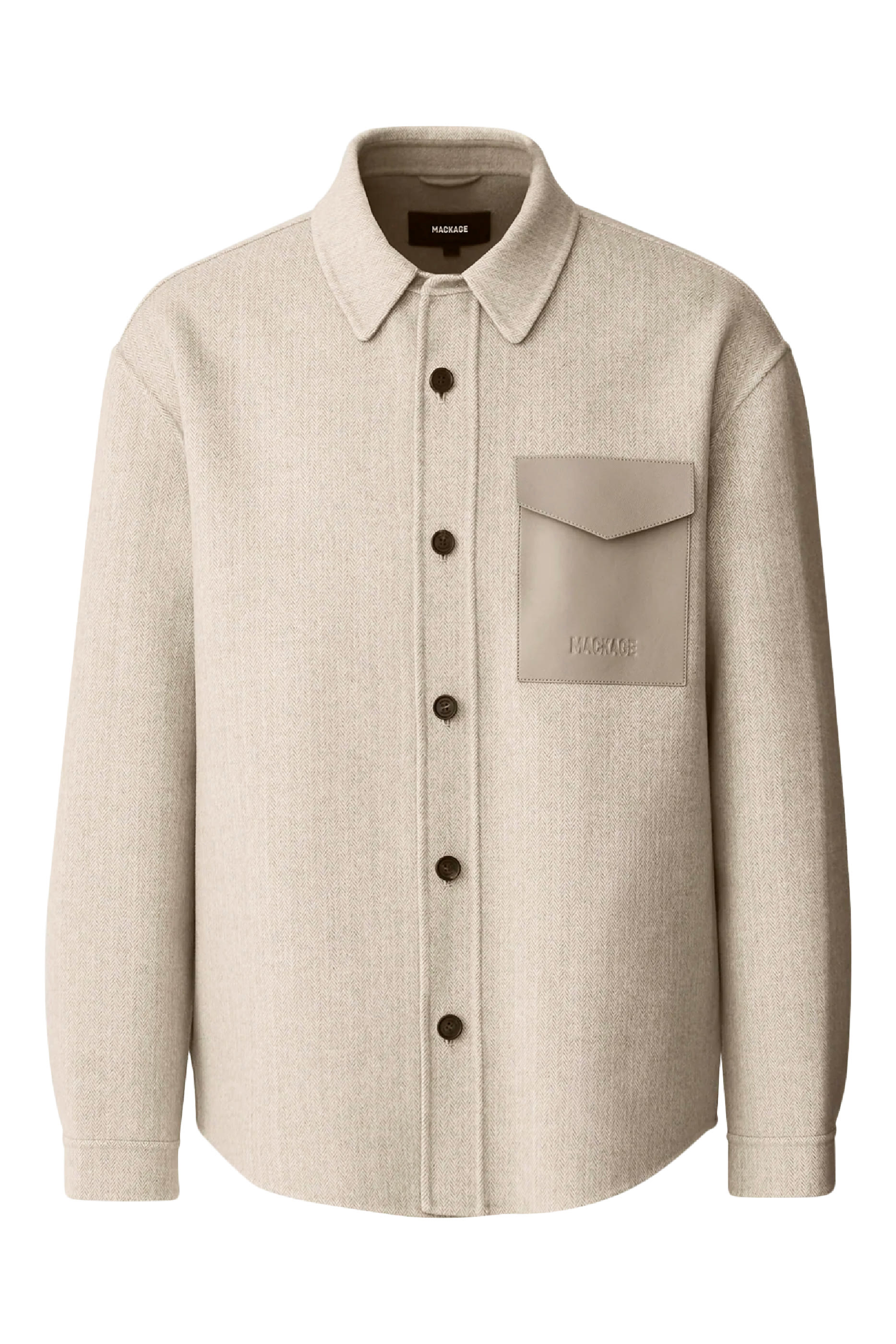 Emmanuel-HB Double-Face Wool Overshirt