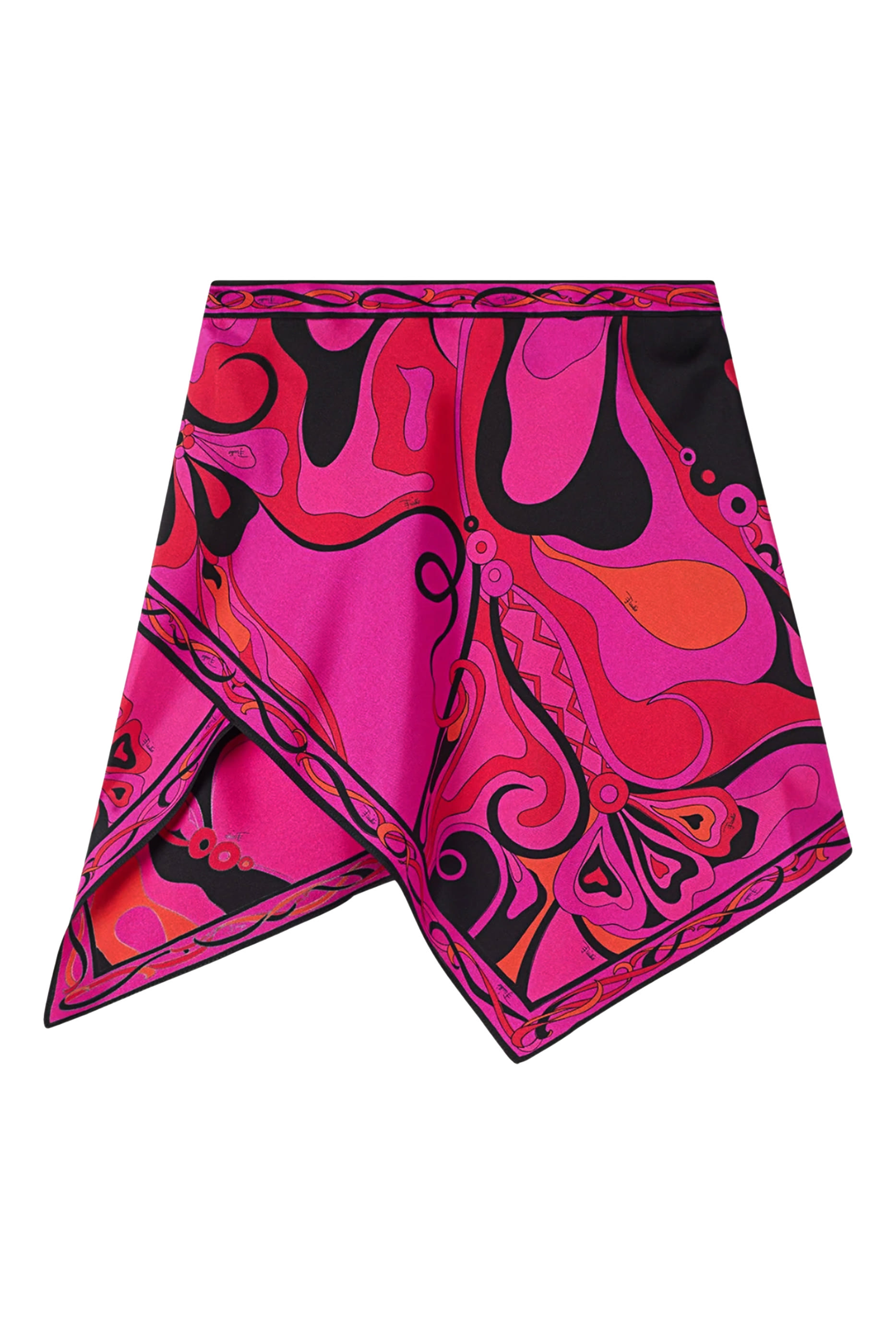 Printed Mini Skirt 