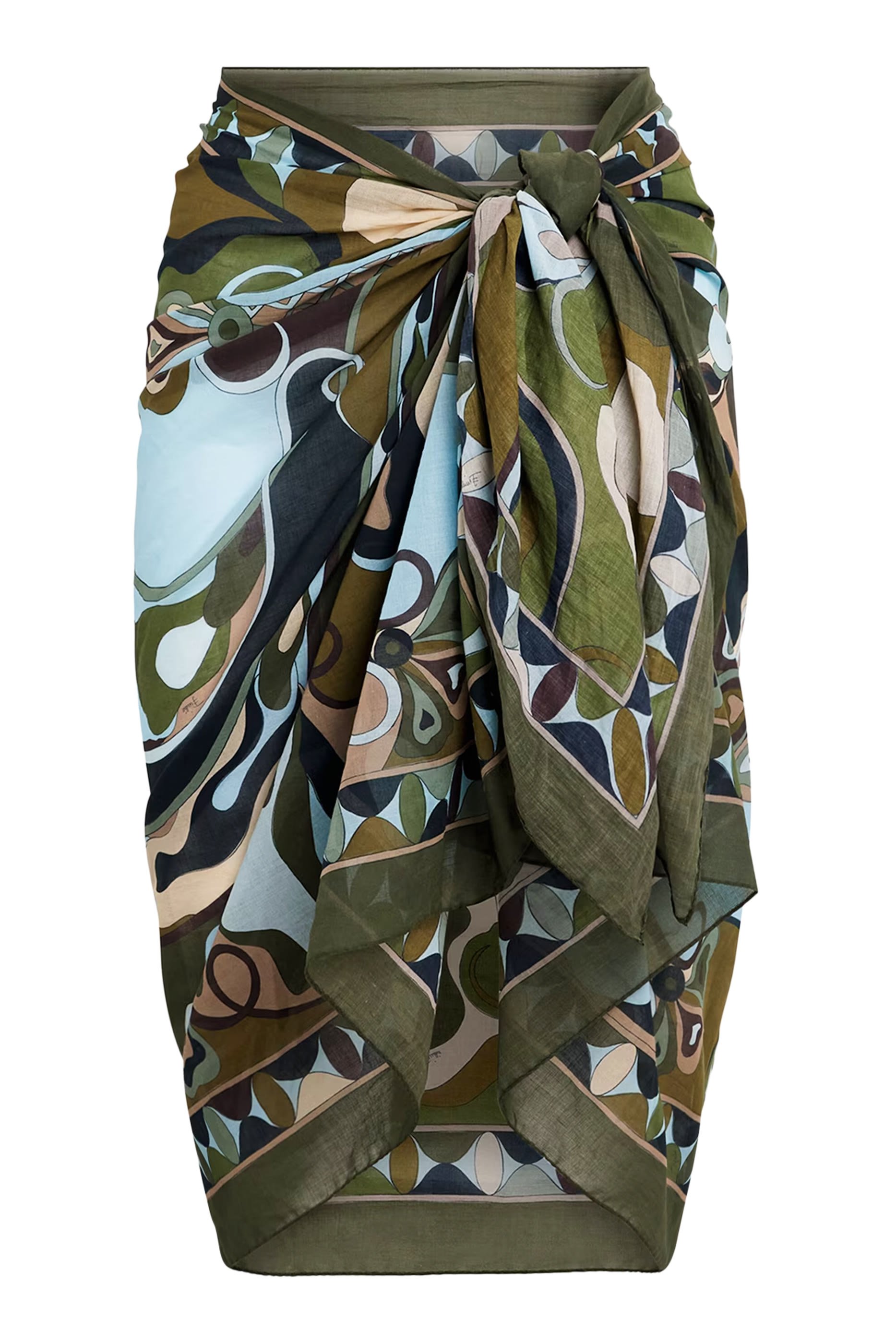 Orchidee Print Sarong