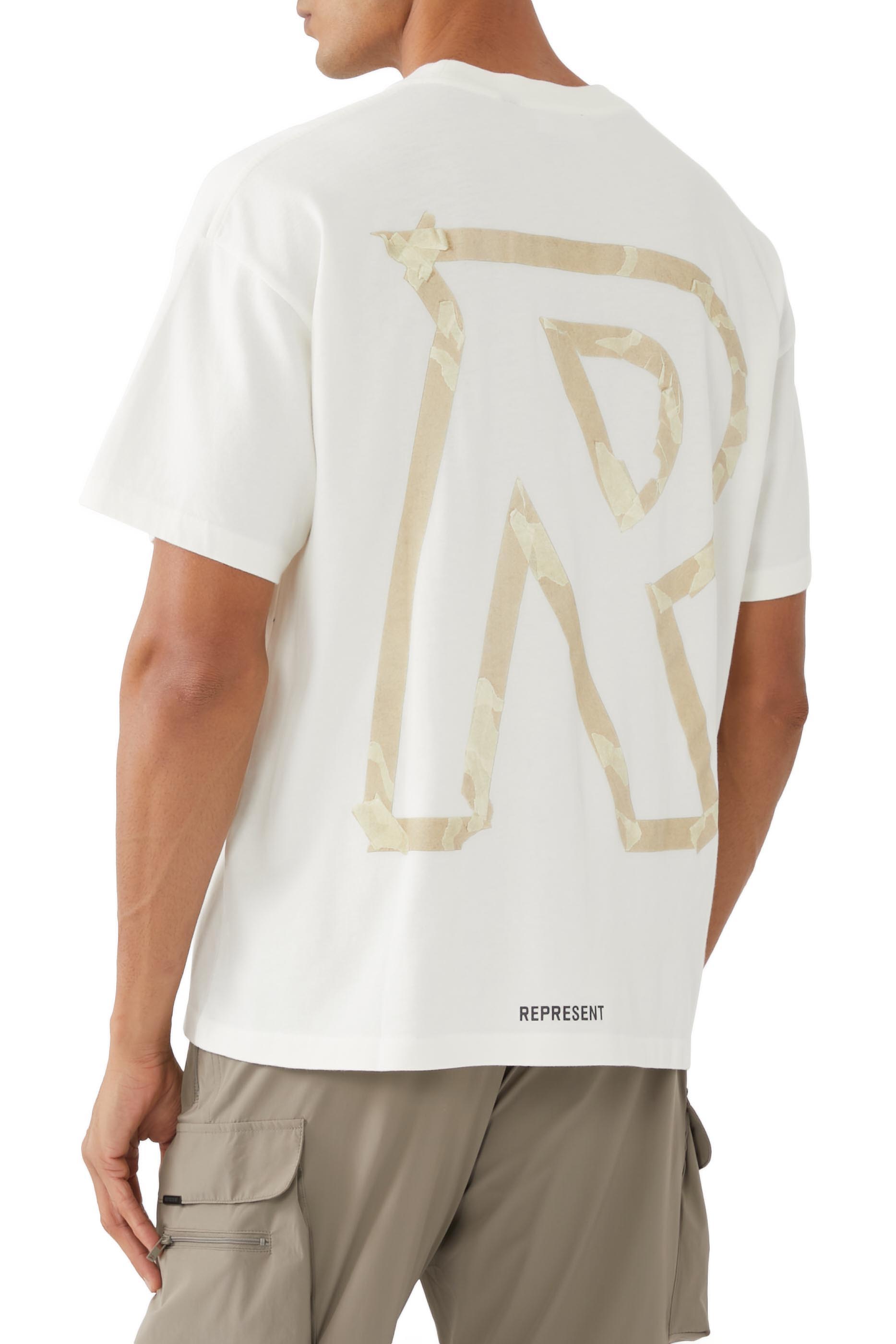 Masking Tape Initial T-Shirt