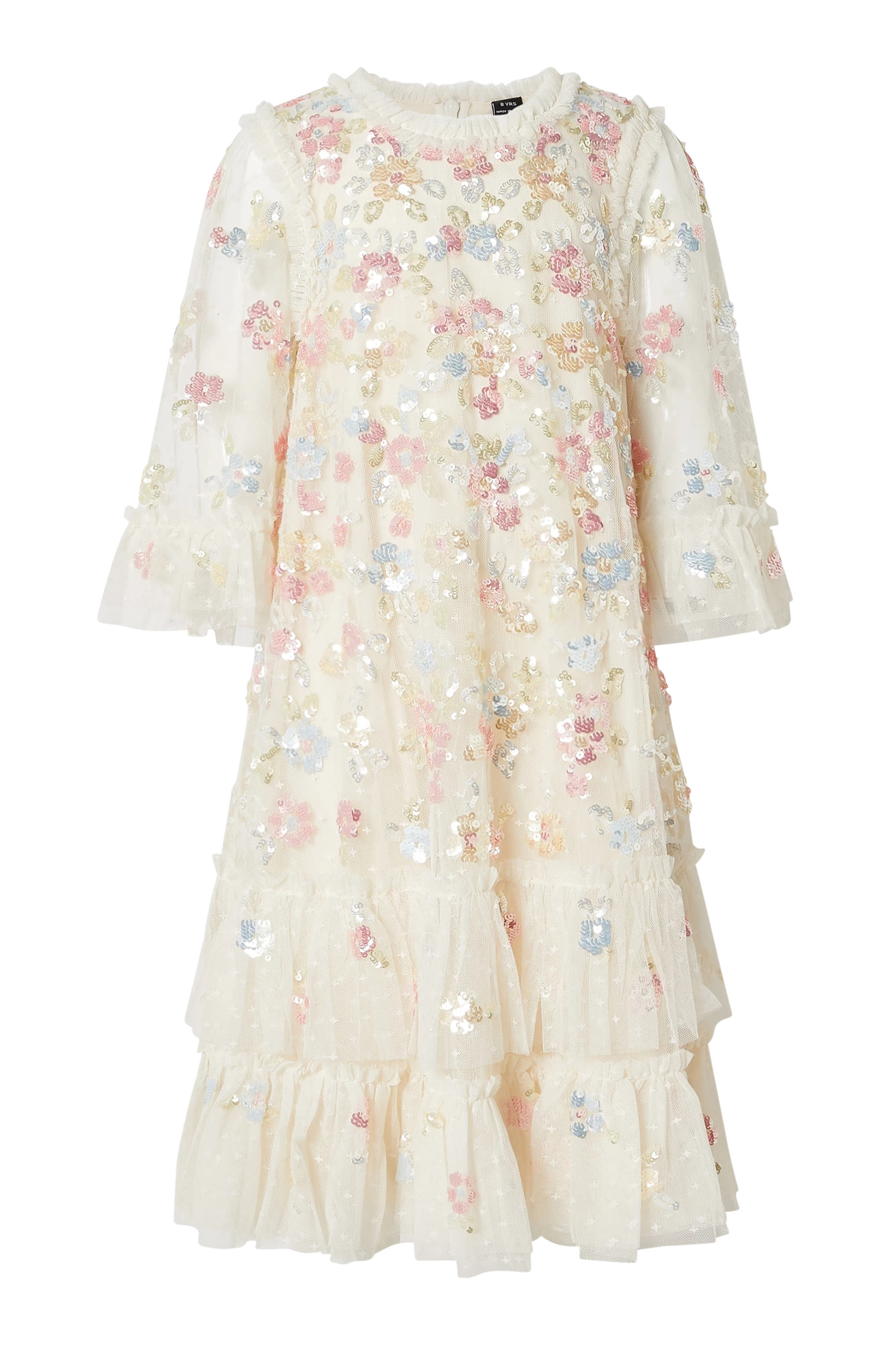 Kids Sequin Bloom Dress