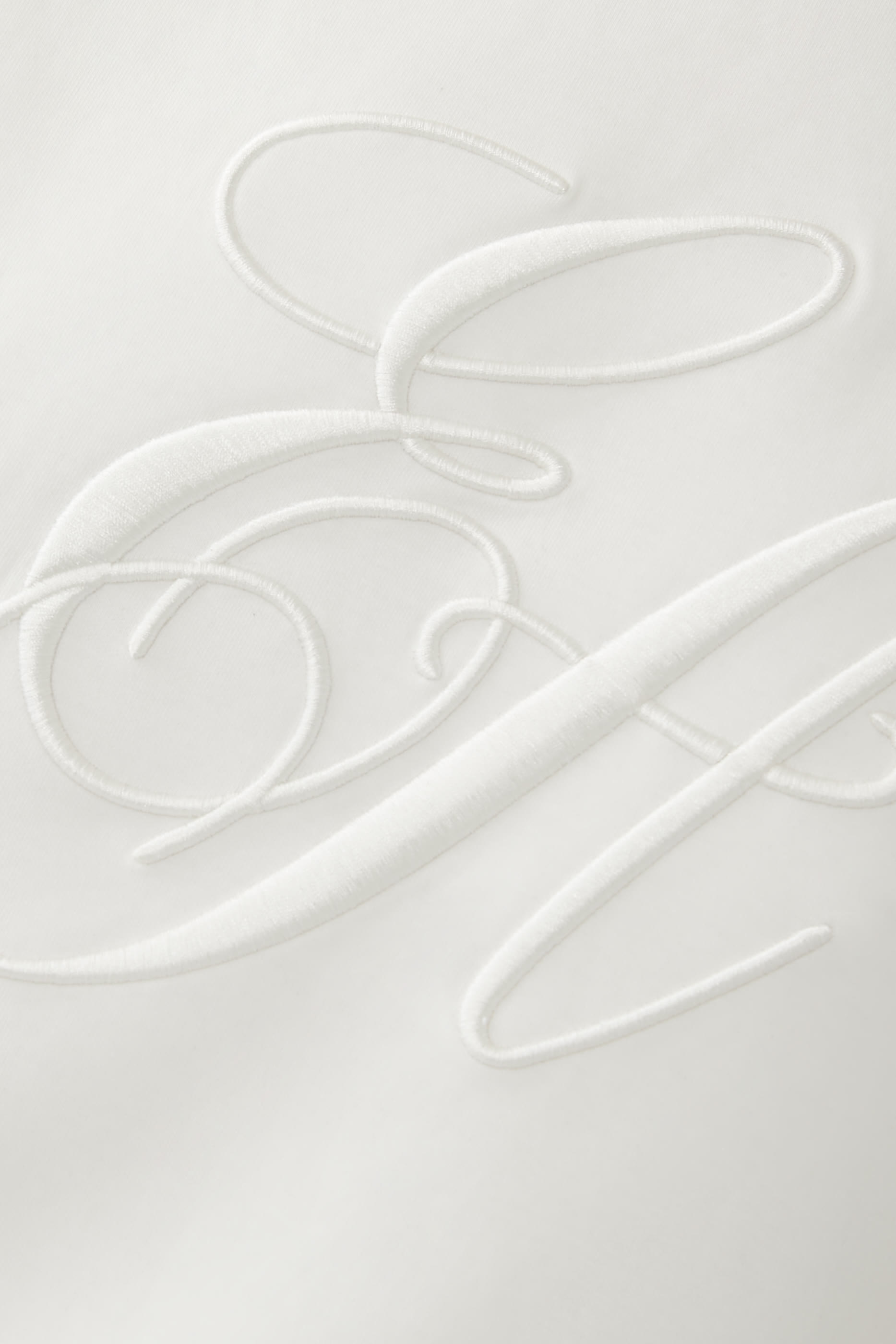 EA Logo Embroidered Jersey Sweatshirt