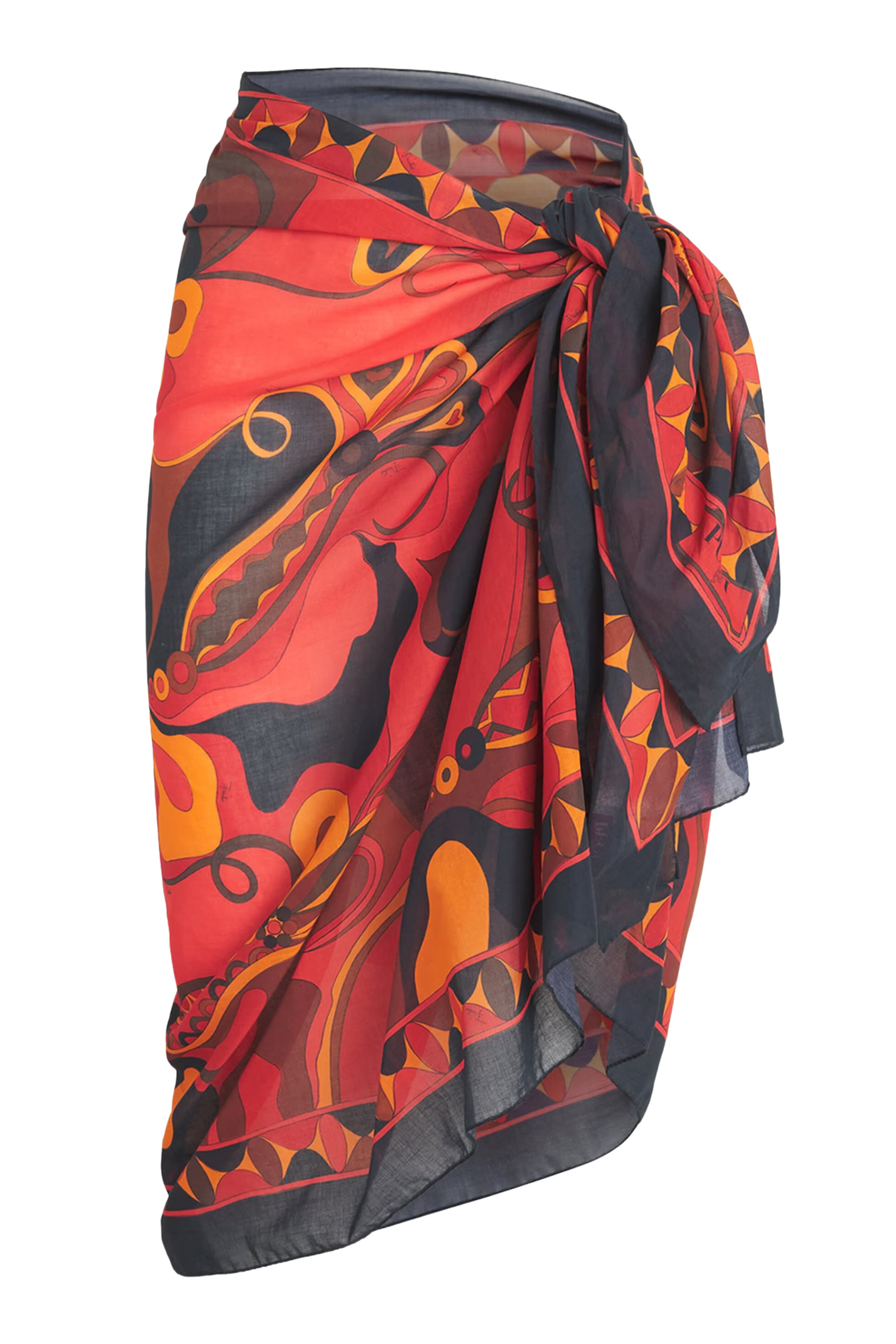 Orchidee Print Sarong