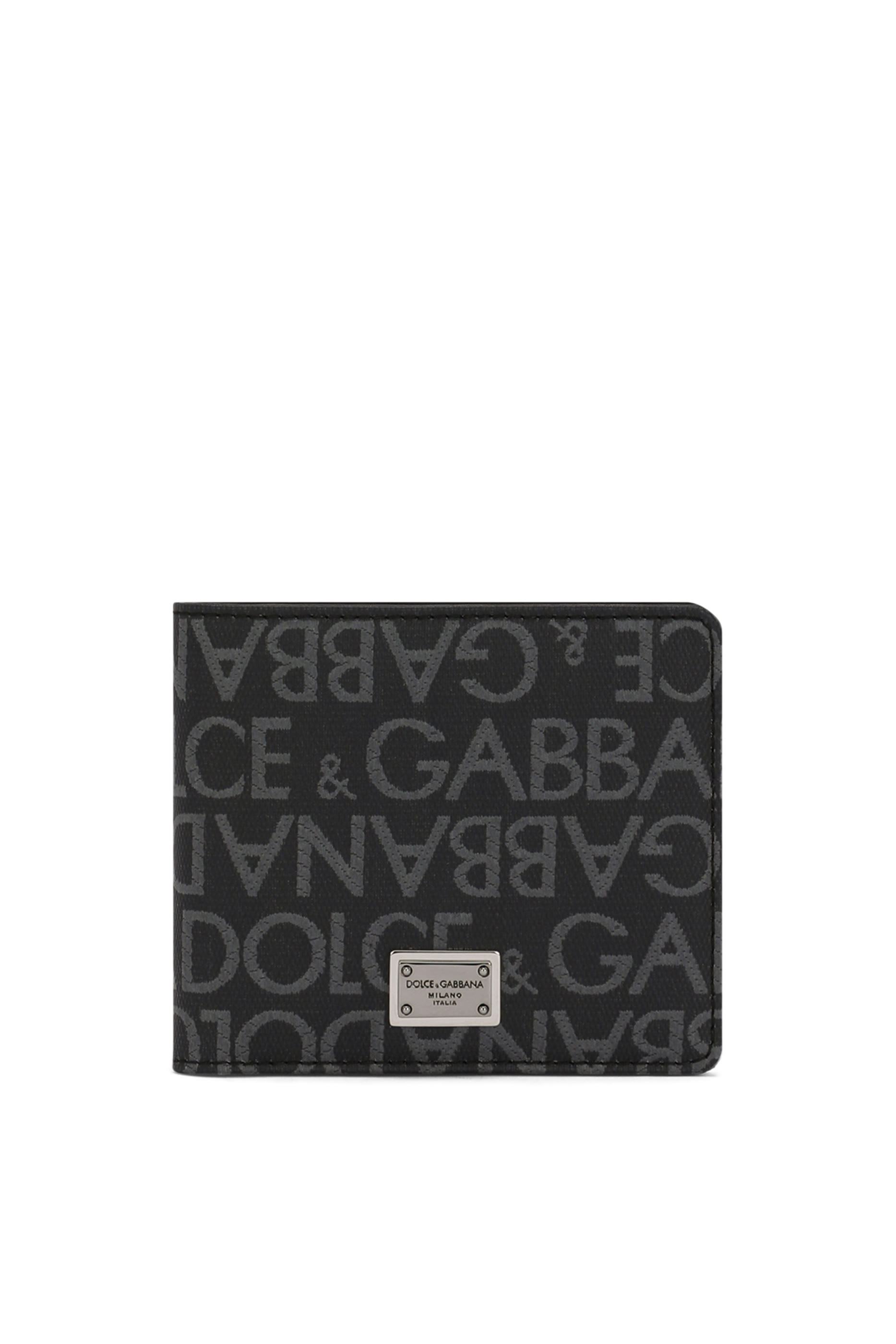 Coated Jacquard Bifold Wallet