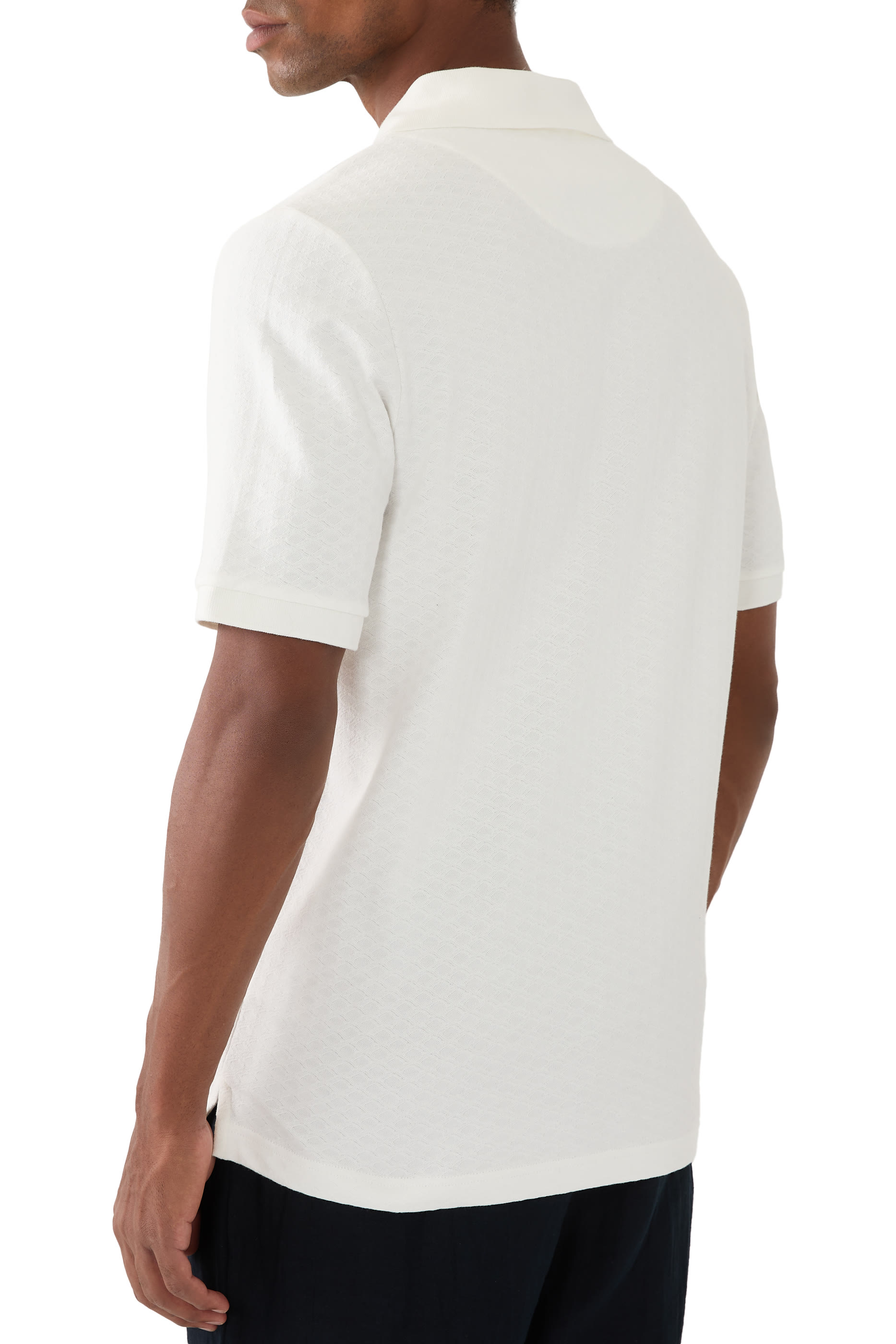 Jaquard Polo Shirt