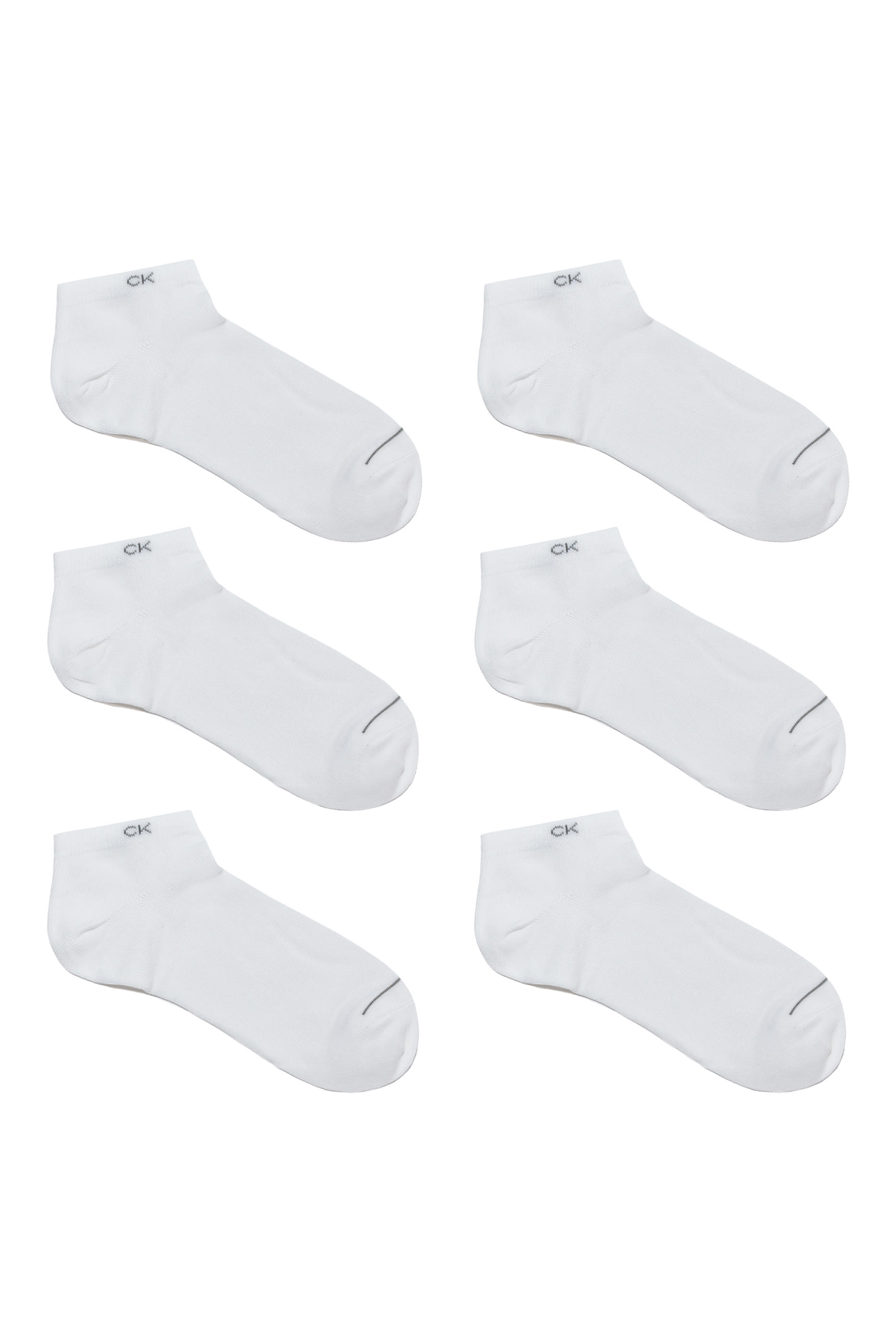 Combed Cotton Trainer Socks, Set of Three