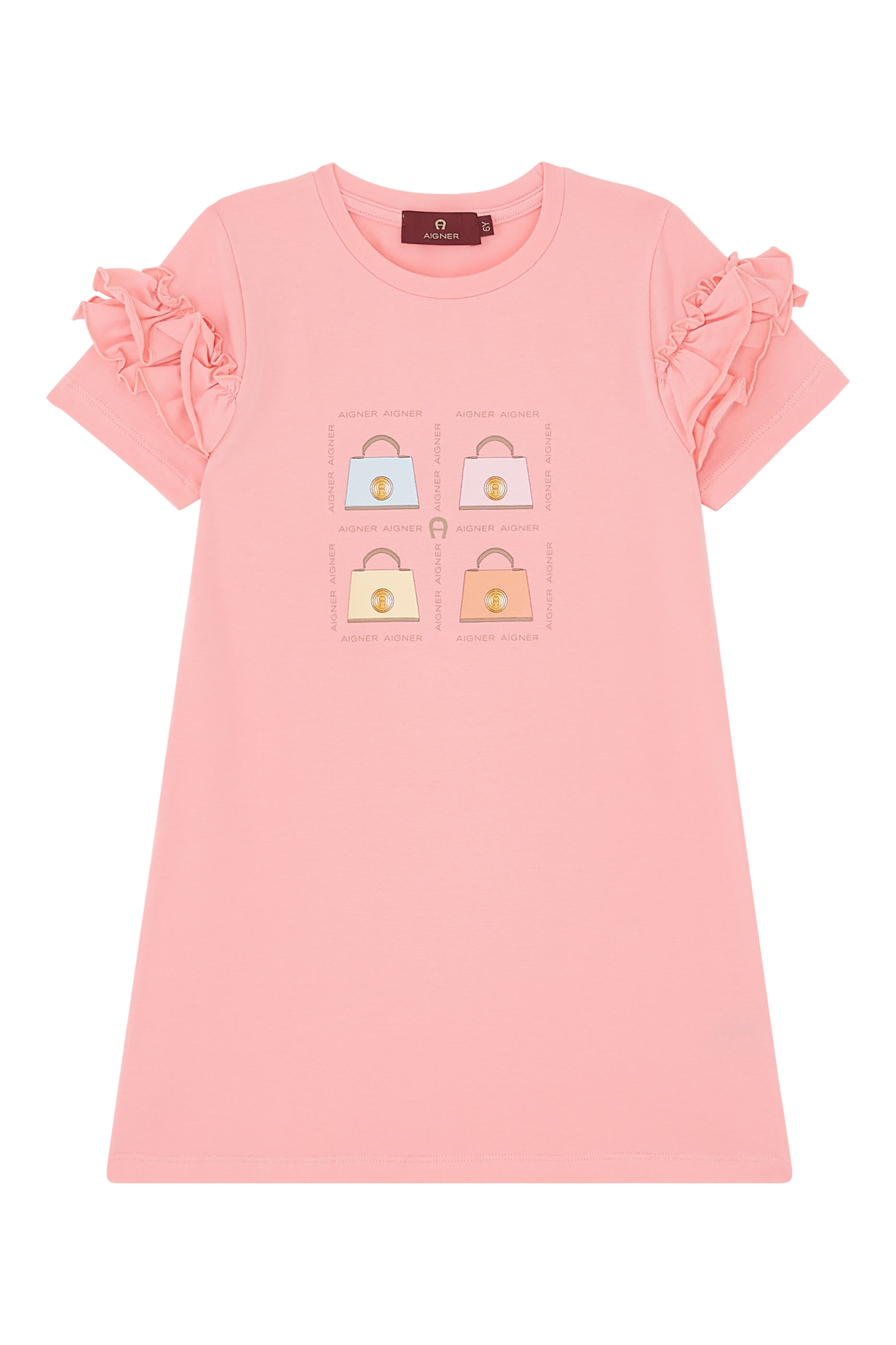 Kids Handbag Print Dress