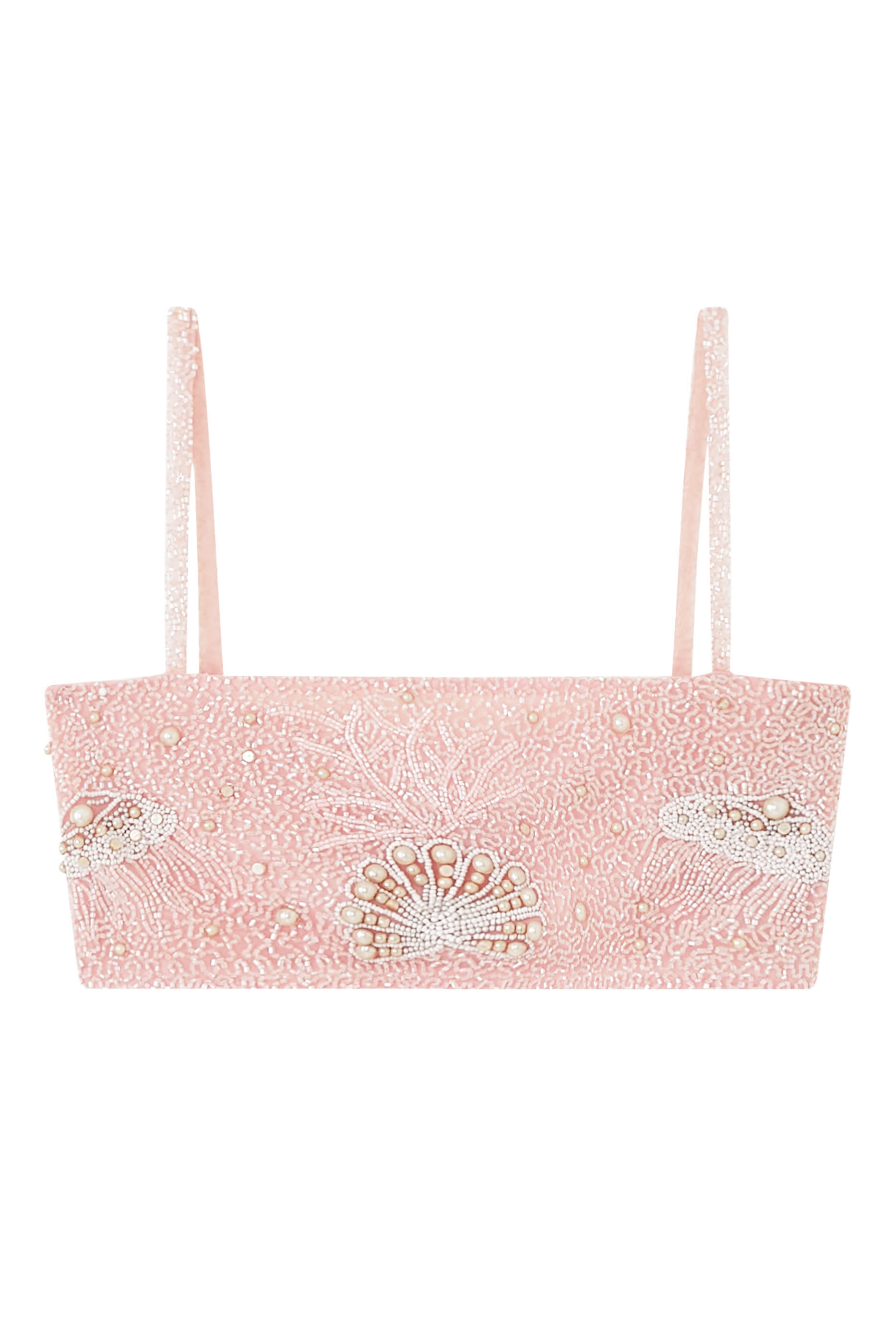 Faith Beaded Crop Top