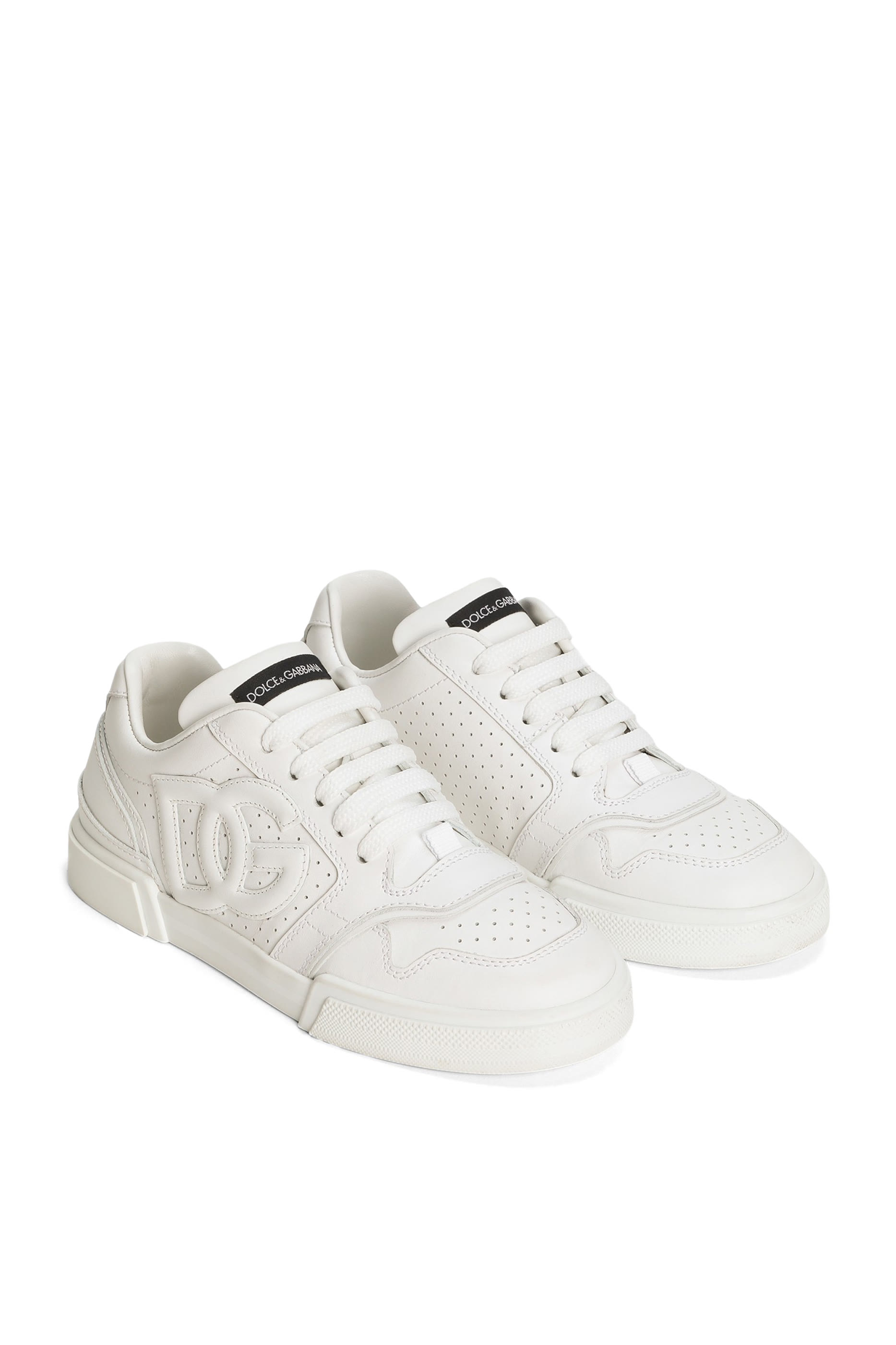 Kids Calfskin Nappa New Roma Sneakers
