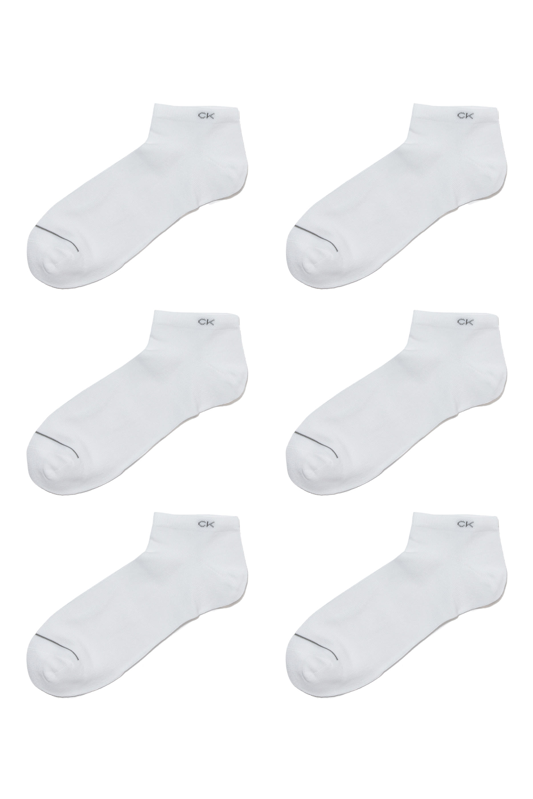 Combed Cotton Trainer Socks, Set of Three