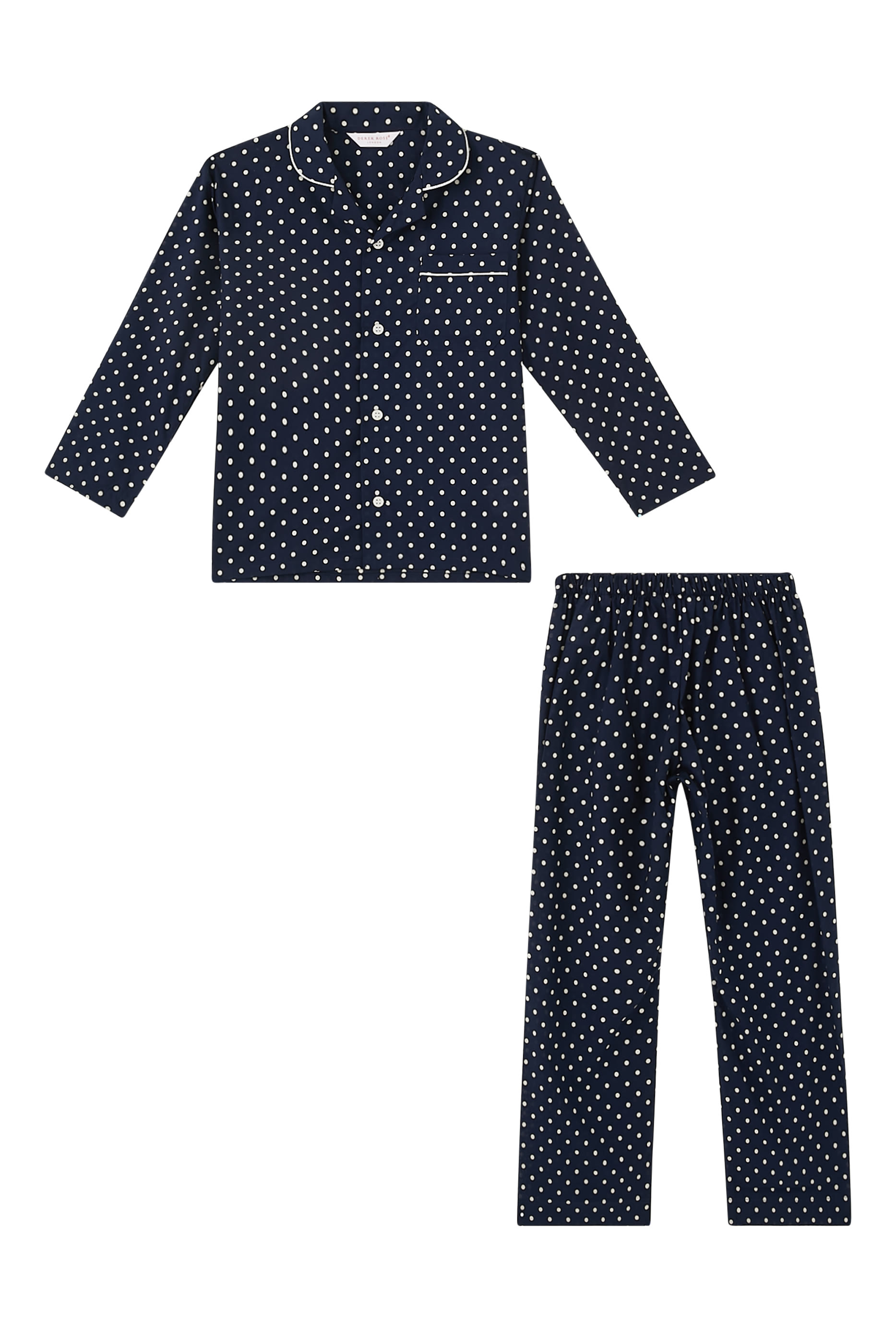 Kids Polka Dot Print Pajama Set