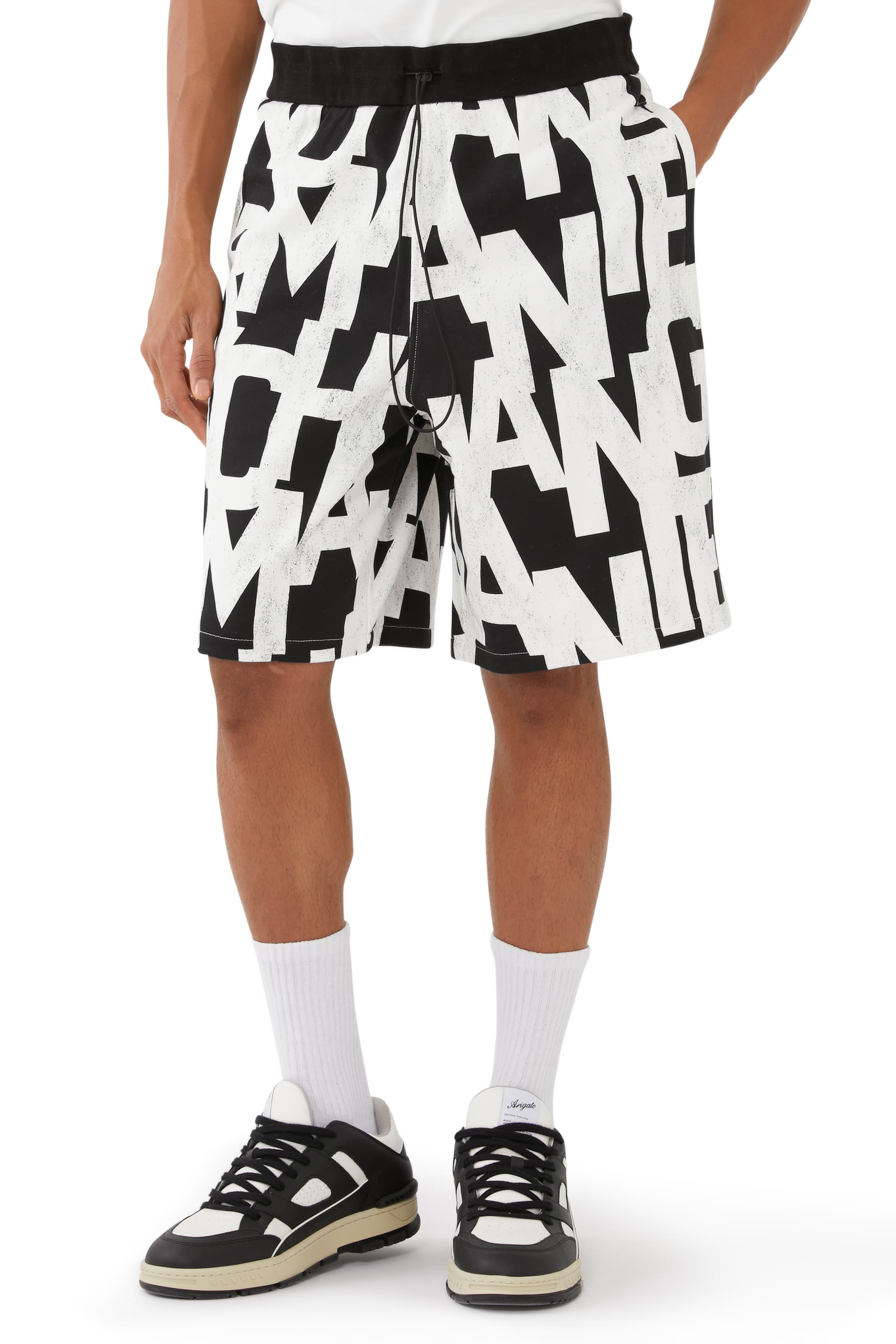 All Over AX Logo Shorts