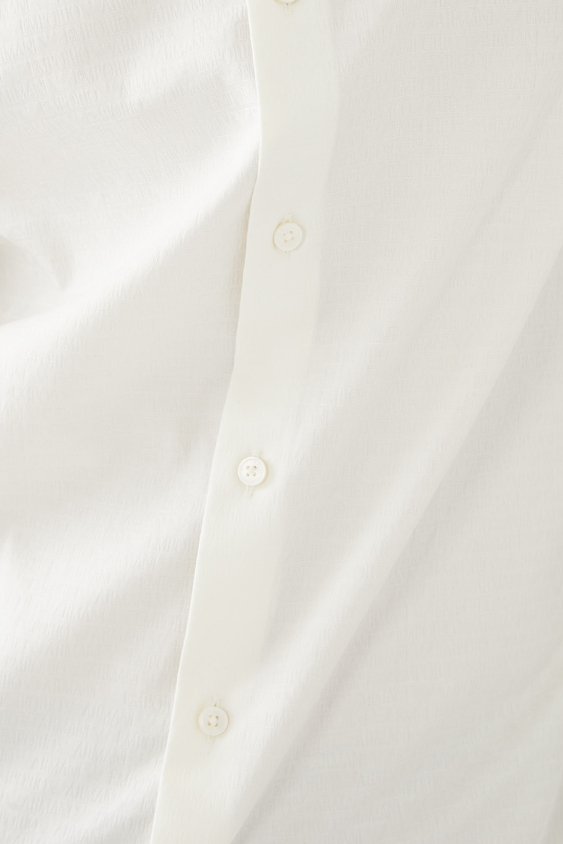 All-over Jacquard Logo Shirt