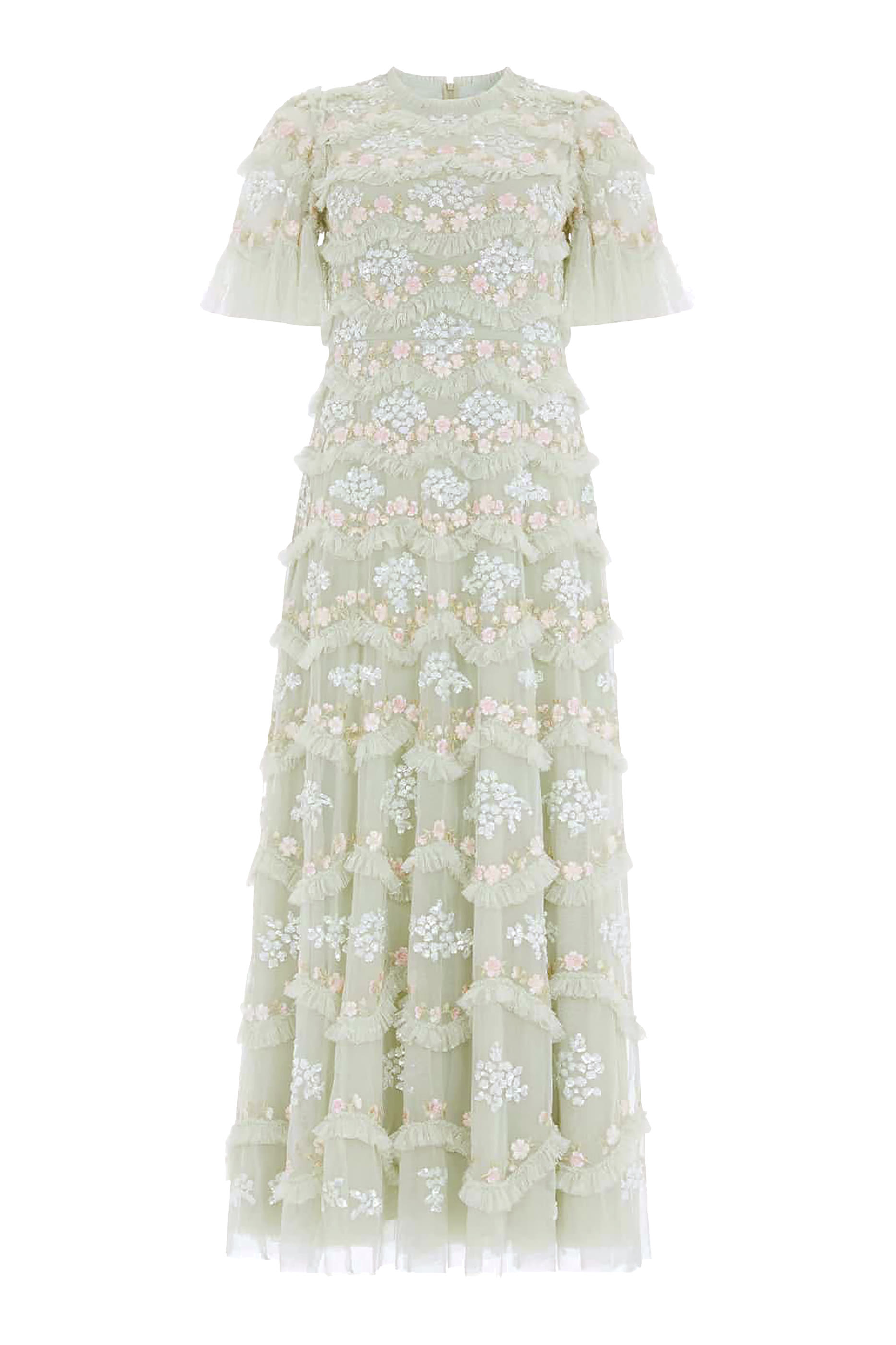 Daisy Wave Ankle Gown