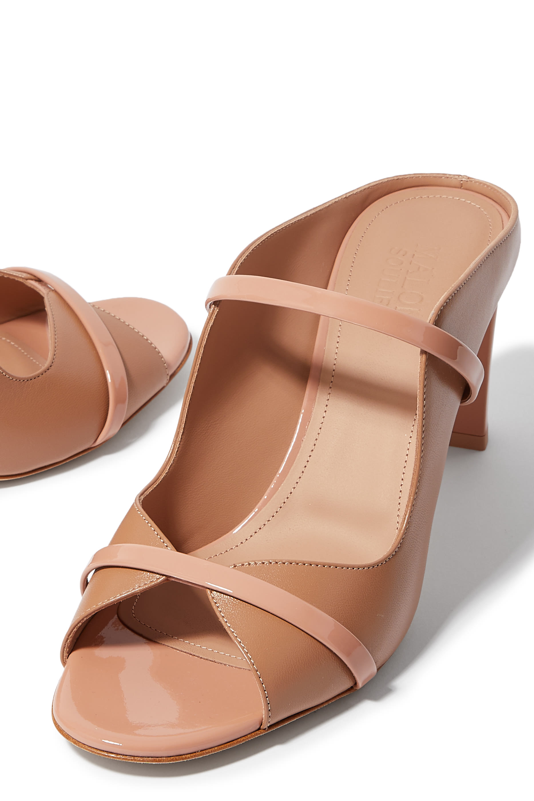 Norah 70 Leather Mules