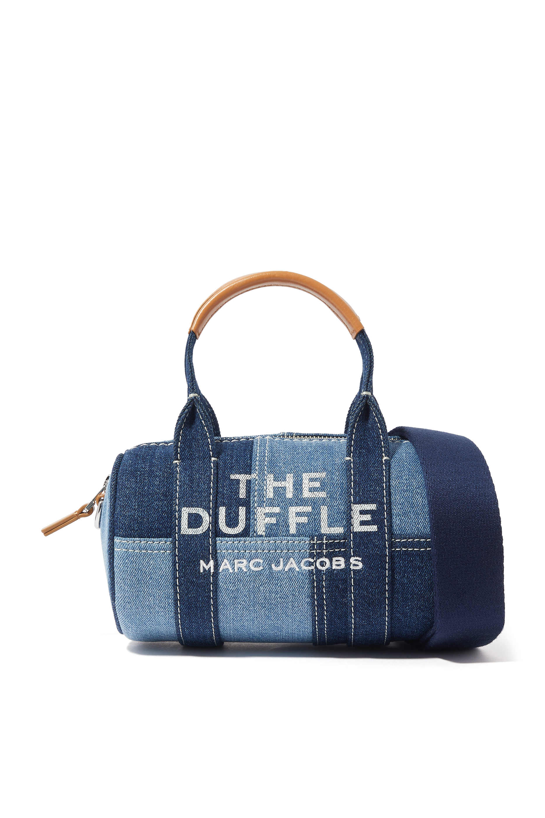 The Mini Duffle Bag in Denim