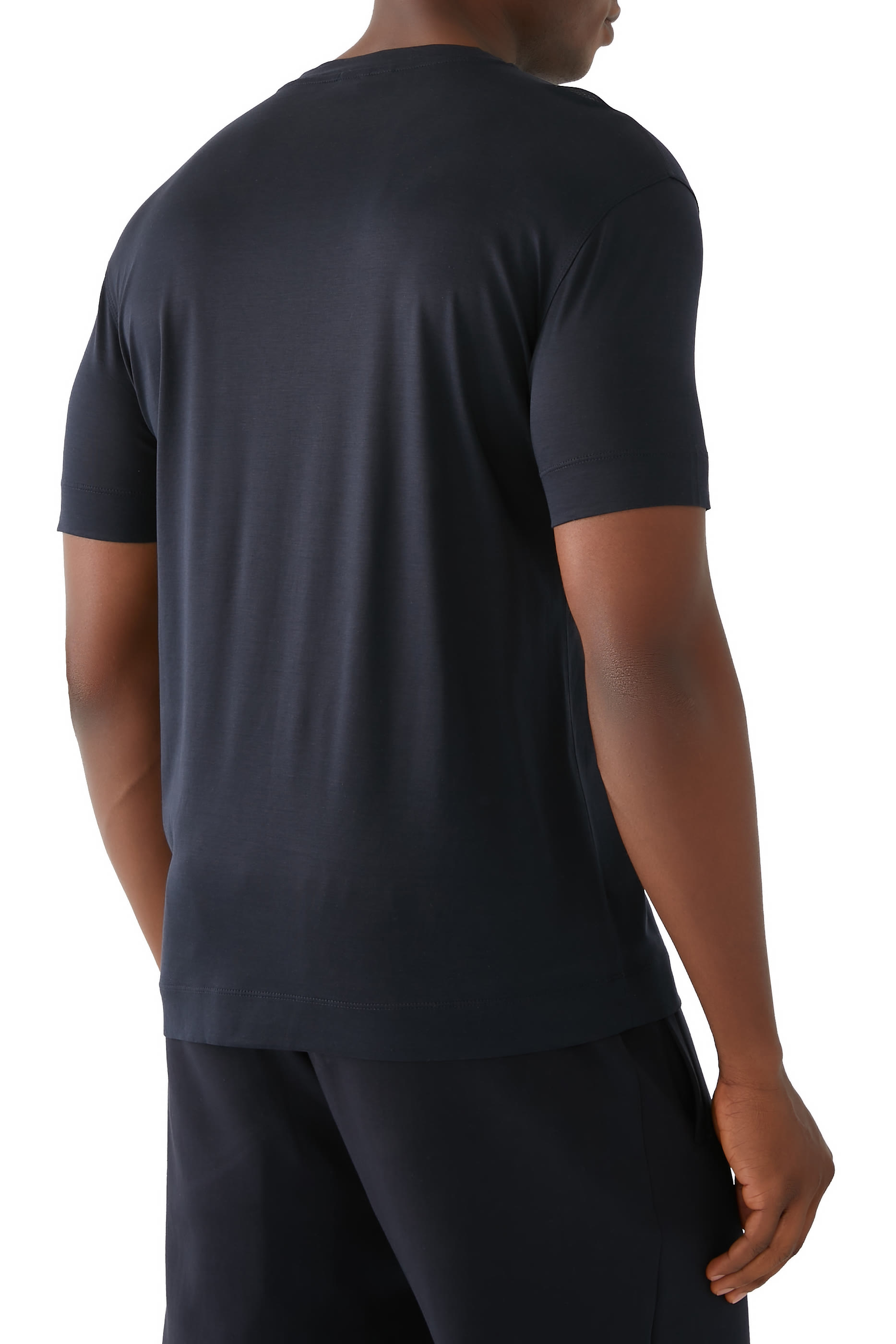 Logo-Print Crew Neck T-Shirt