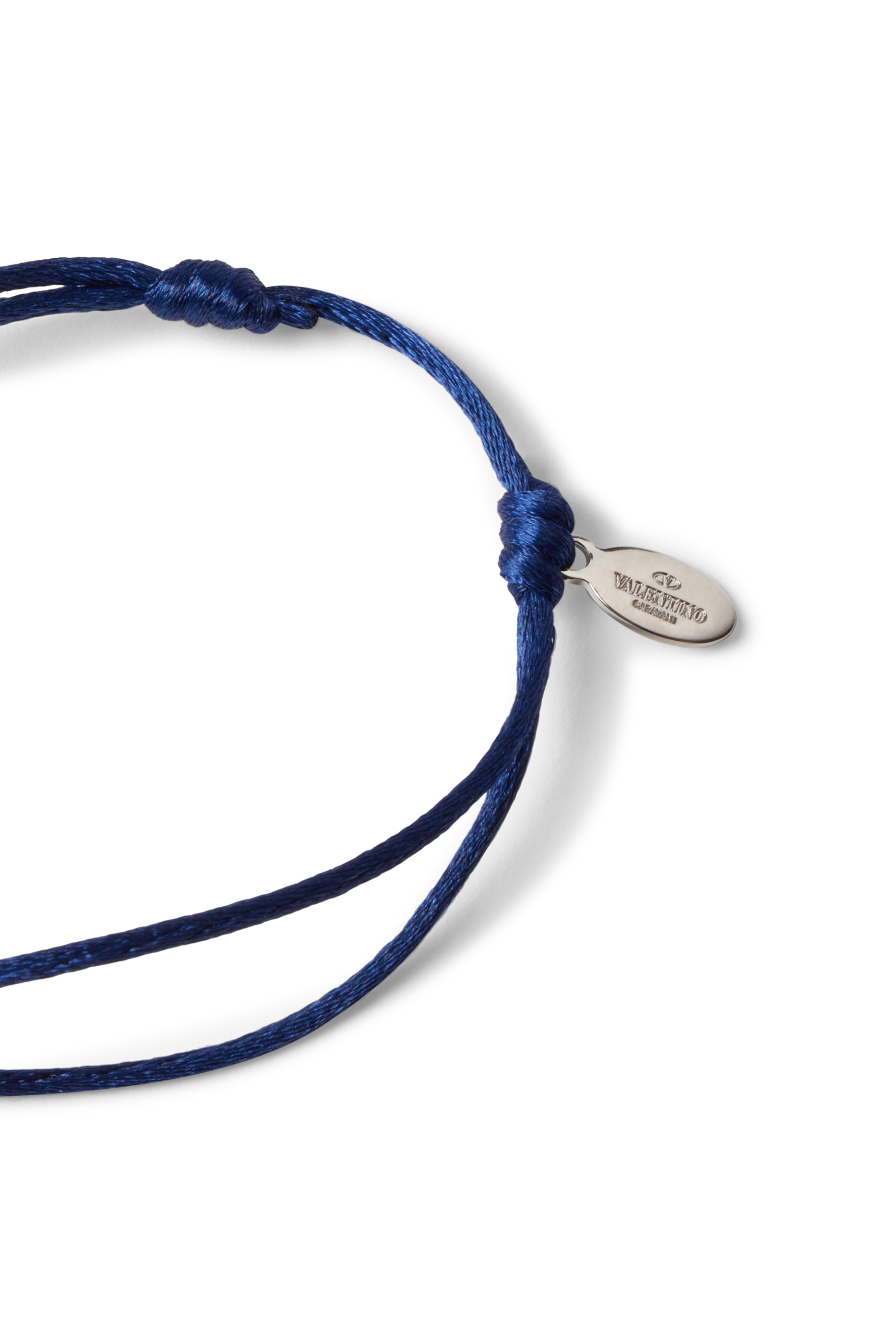 Valentino Garavani Vlogo Signature Cotton Bracelet