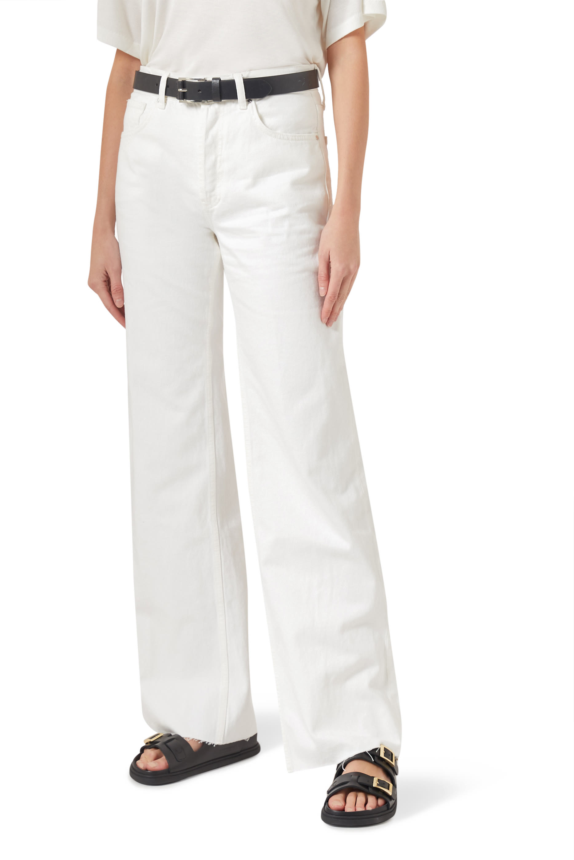 Cannes Leather Sandals