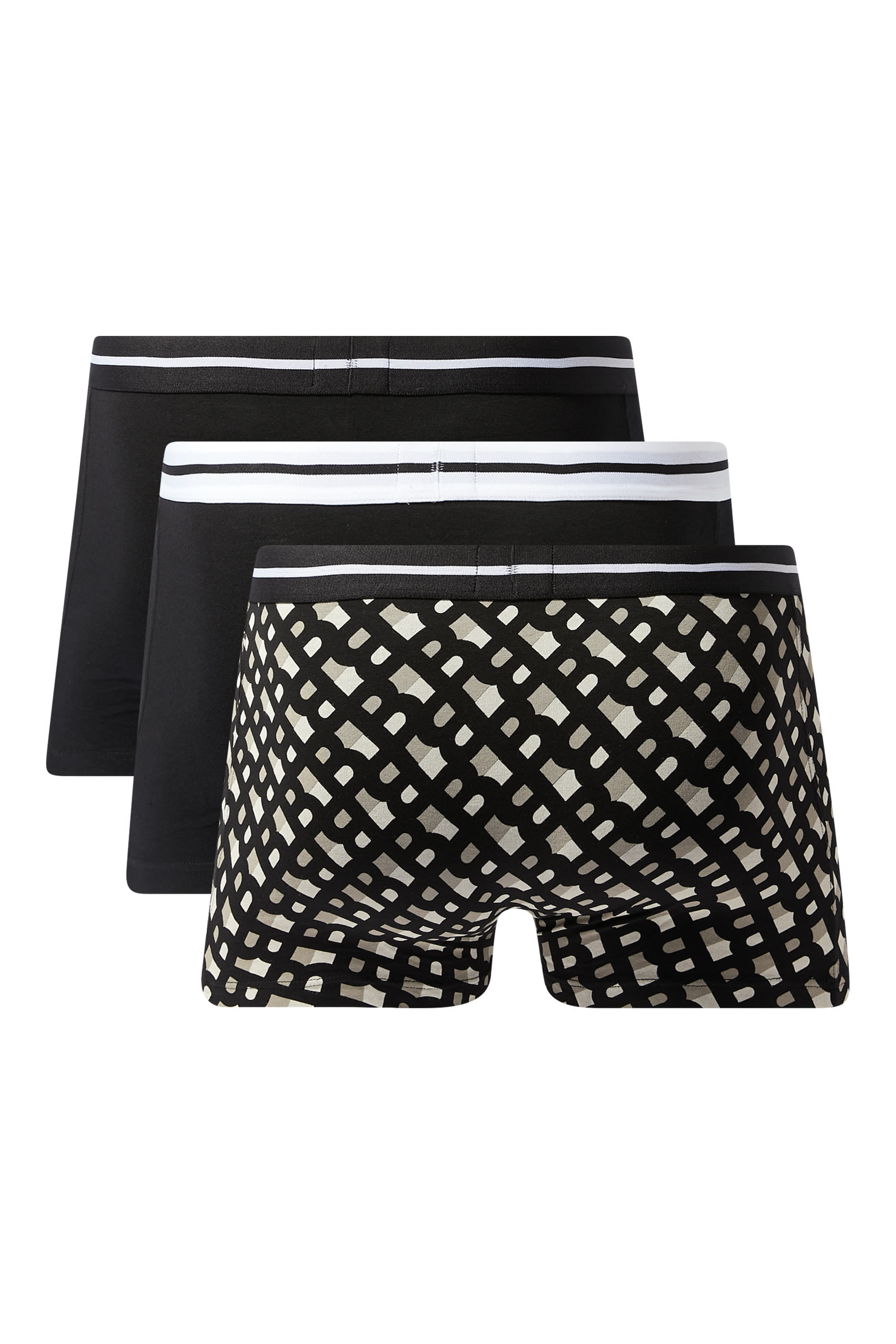 Logo Waistband Briefs, Pack of 3