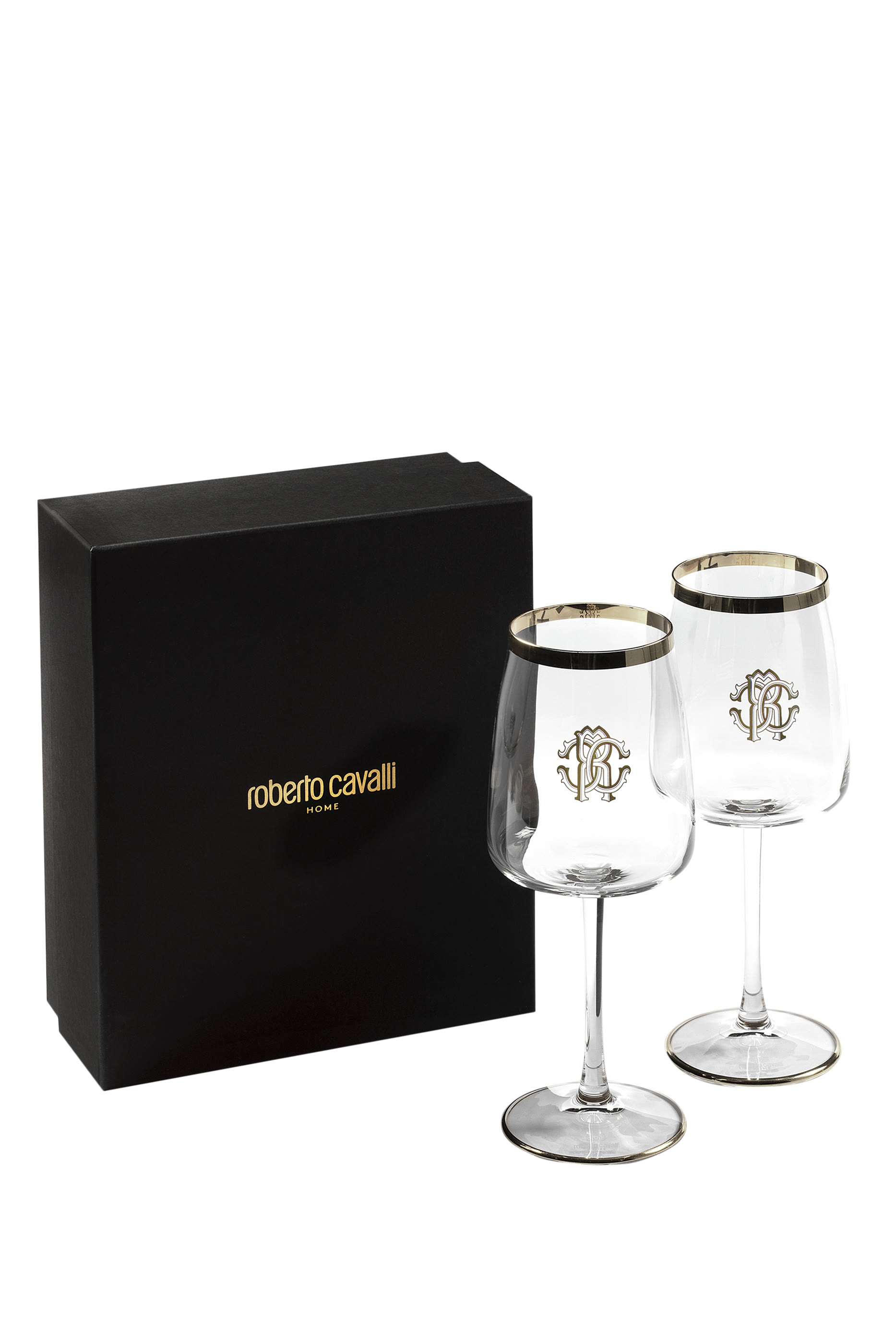 New Monogram Platin Beverage Glass, Set of 2