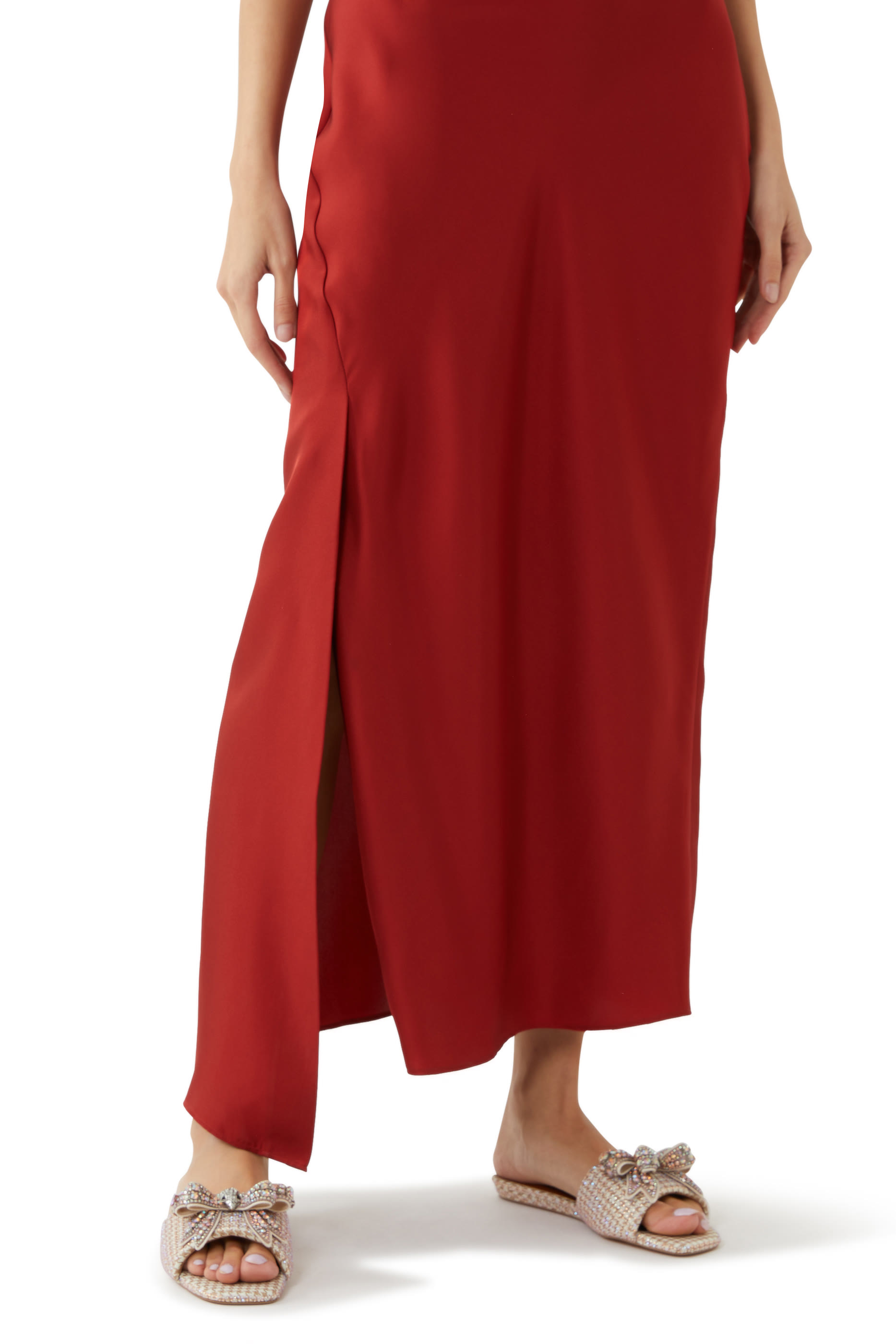 Kensington Bow Flat Sandals