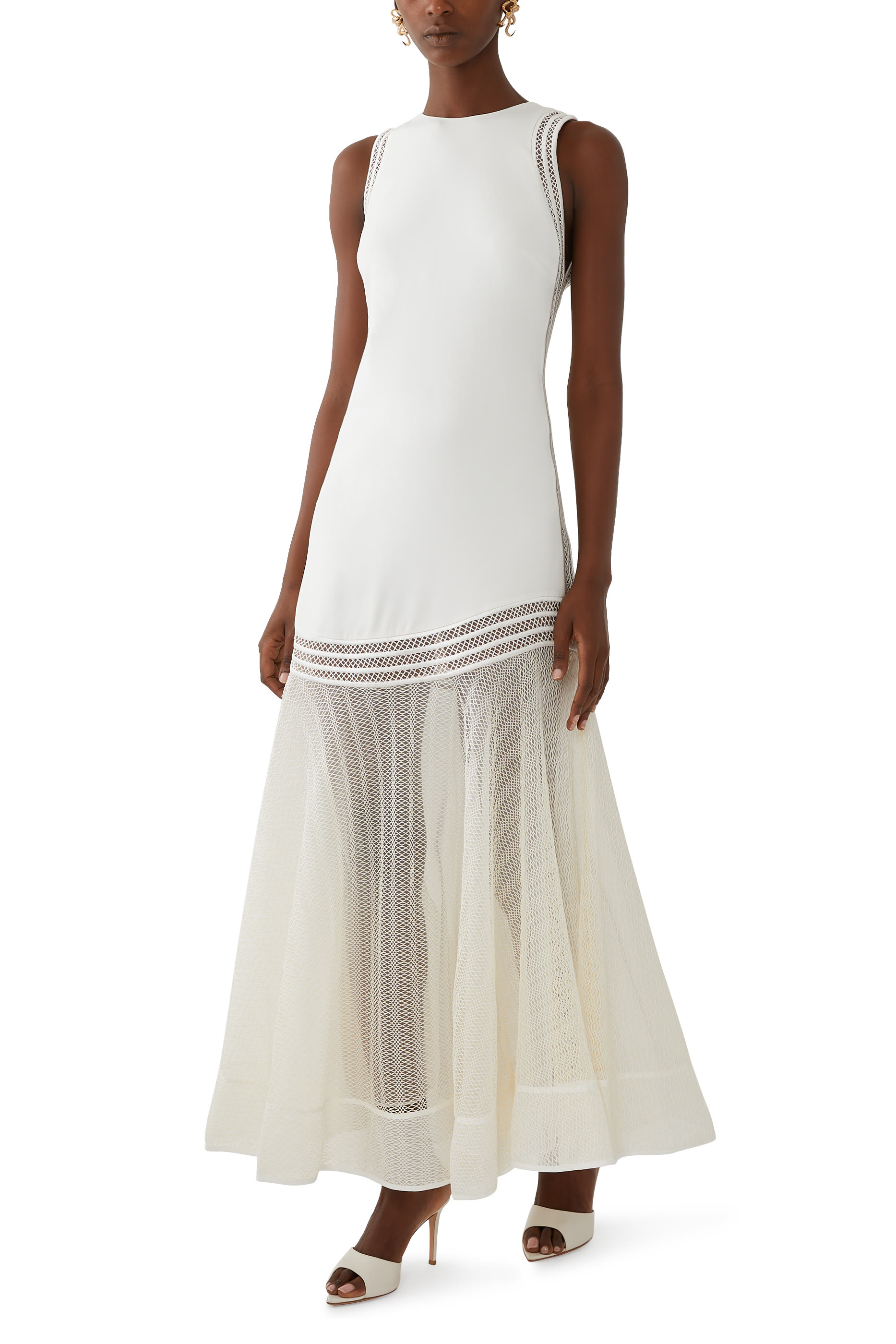 Zakaria Sleeveless Midi Dress