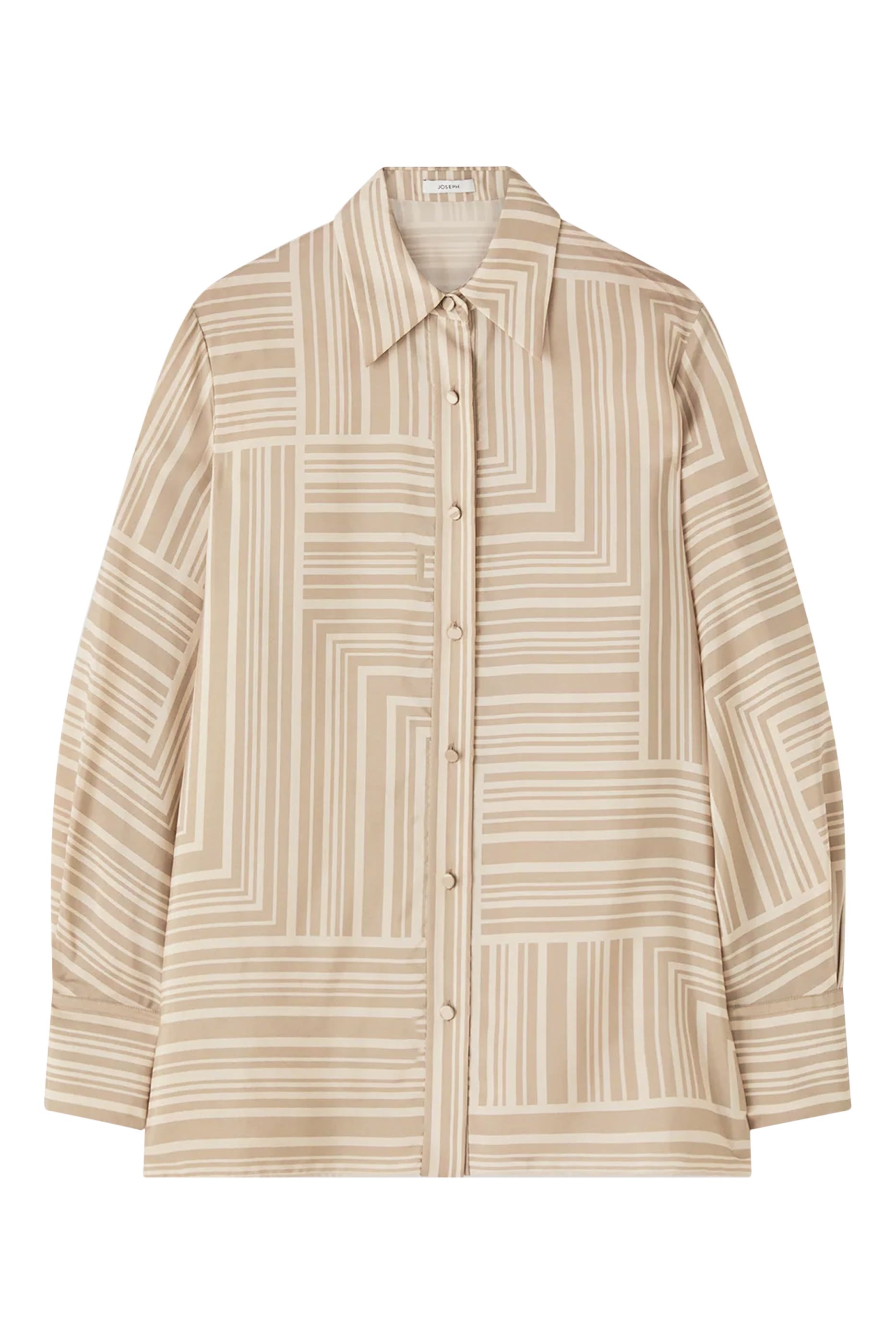 Atlan Printed Silk Blouse