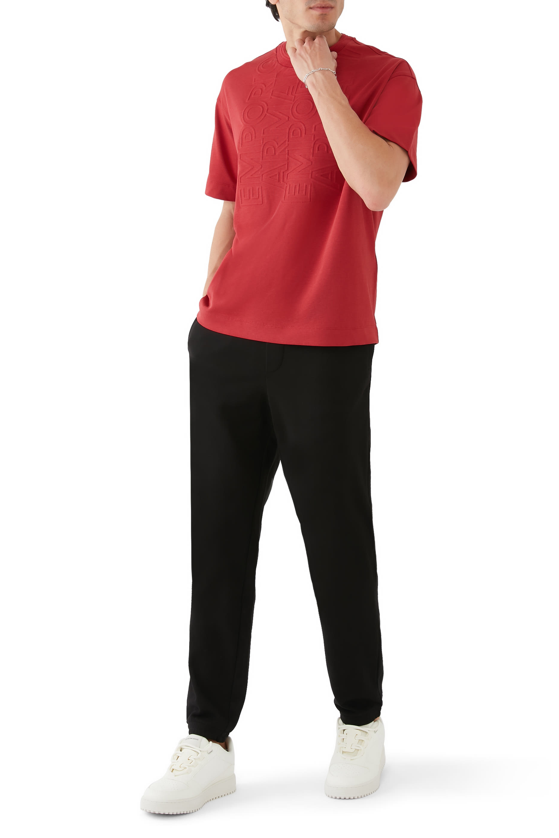 EA Cotton-Jersey Logo T-Shirt