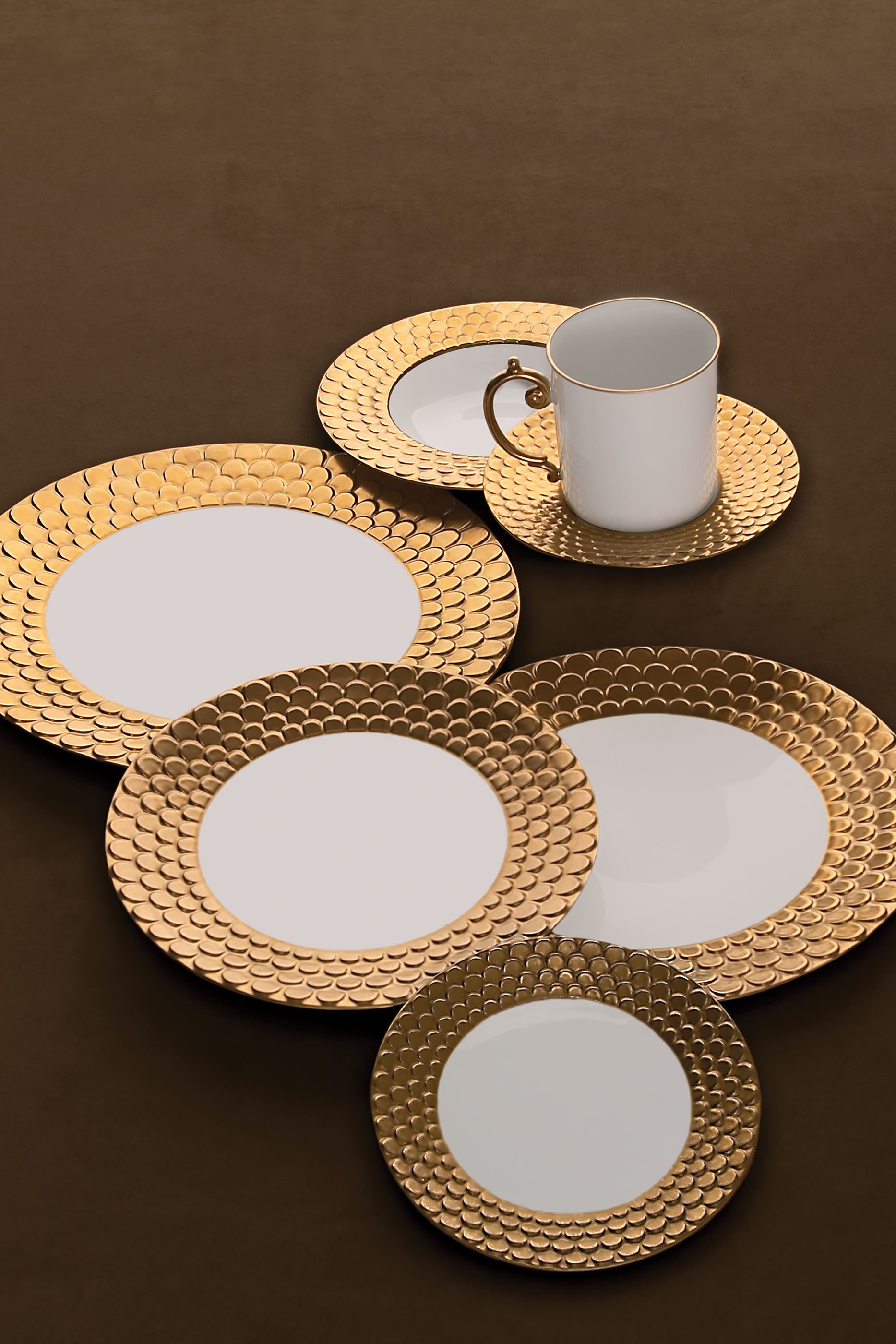 Aegean Tea Cup And Saucer (Set Of Two)