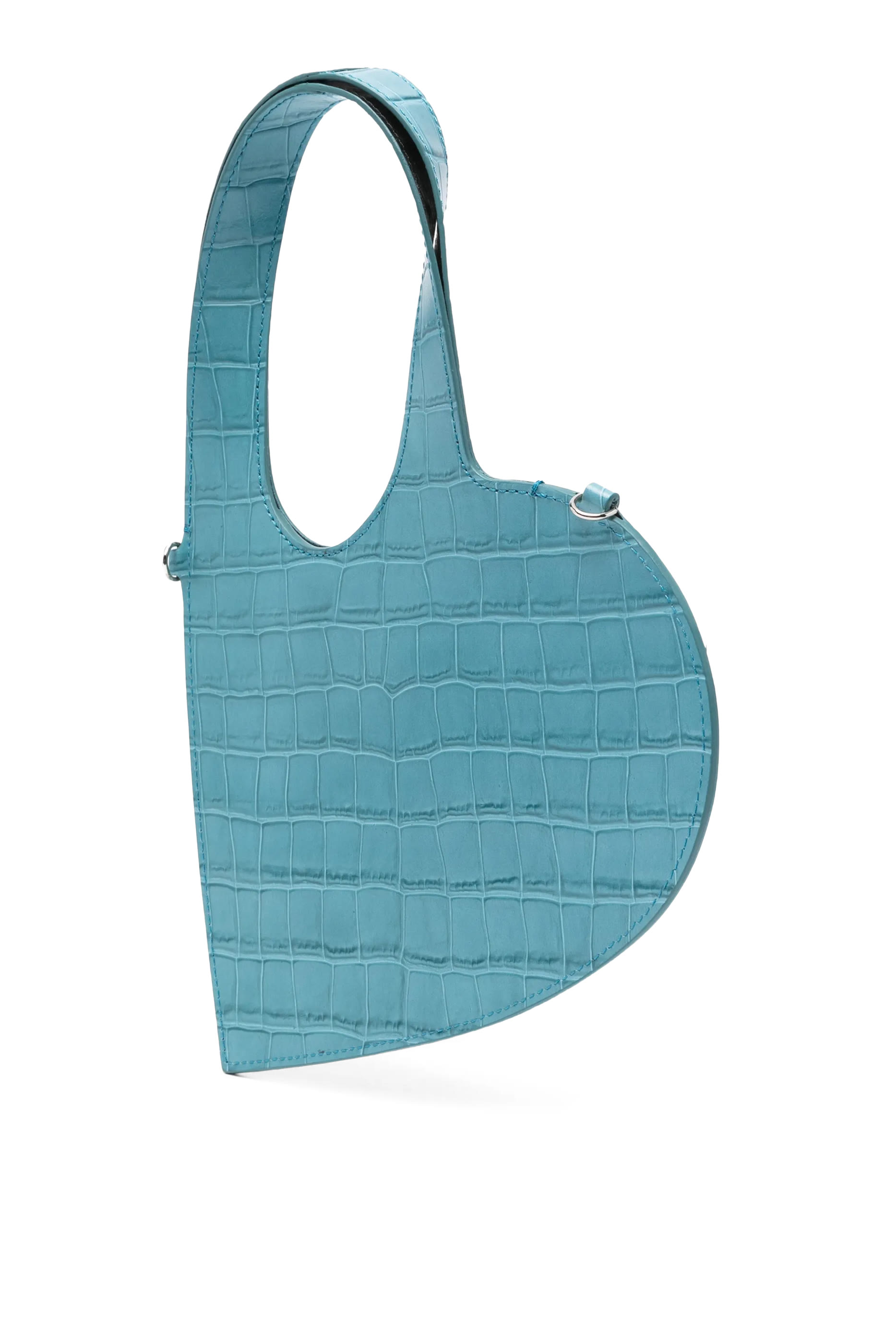  Croco Mini Heart Tote