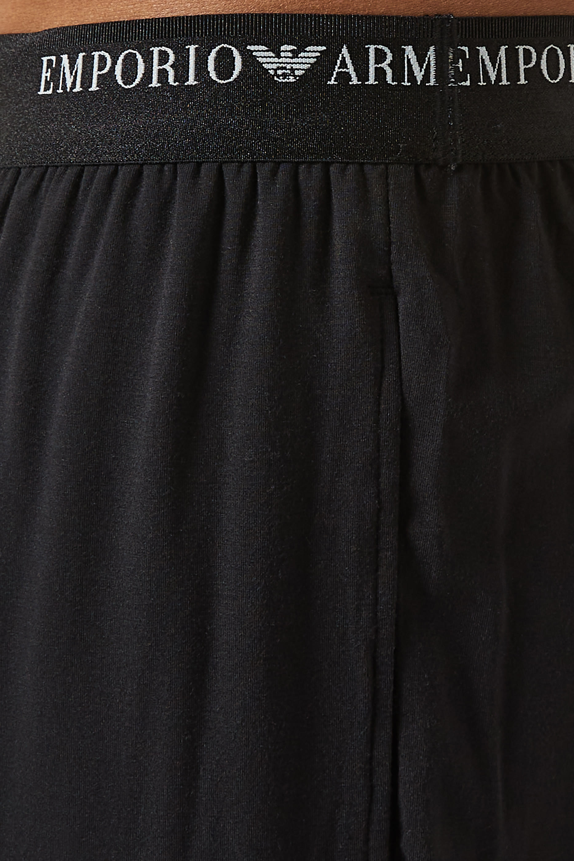 Elasticated-Waist Cosy Modal Loungewear Trousers with Logo