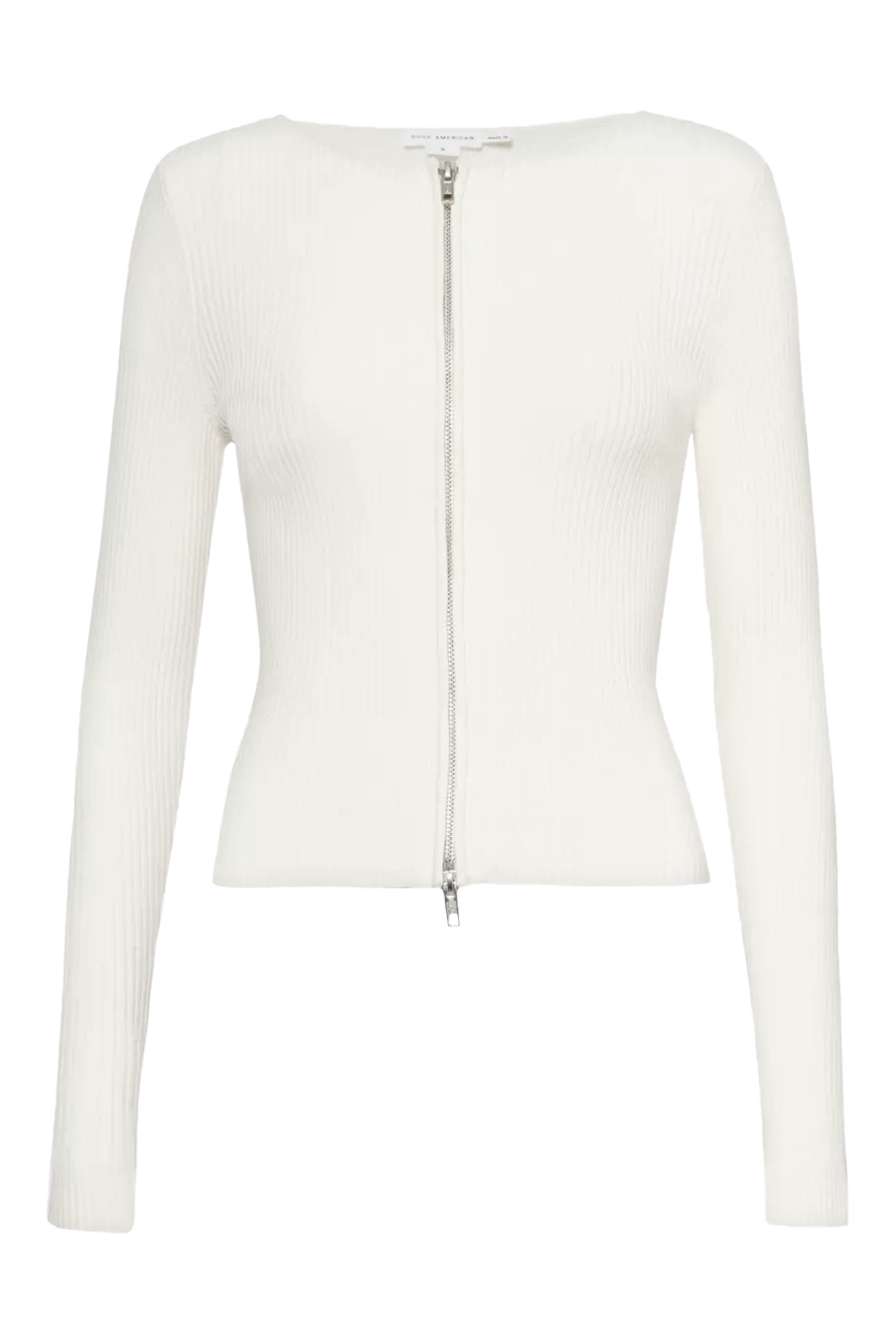 Stretch Rib Knit Sweater