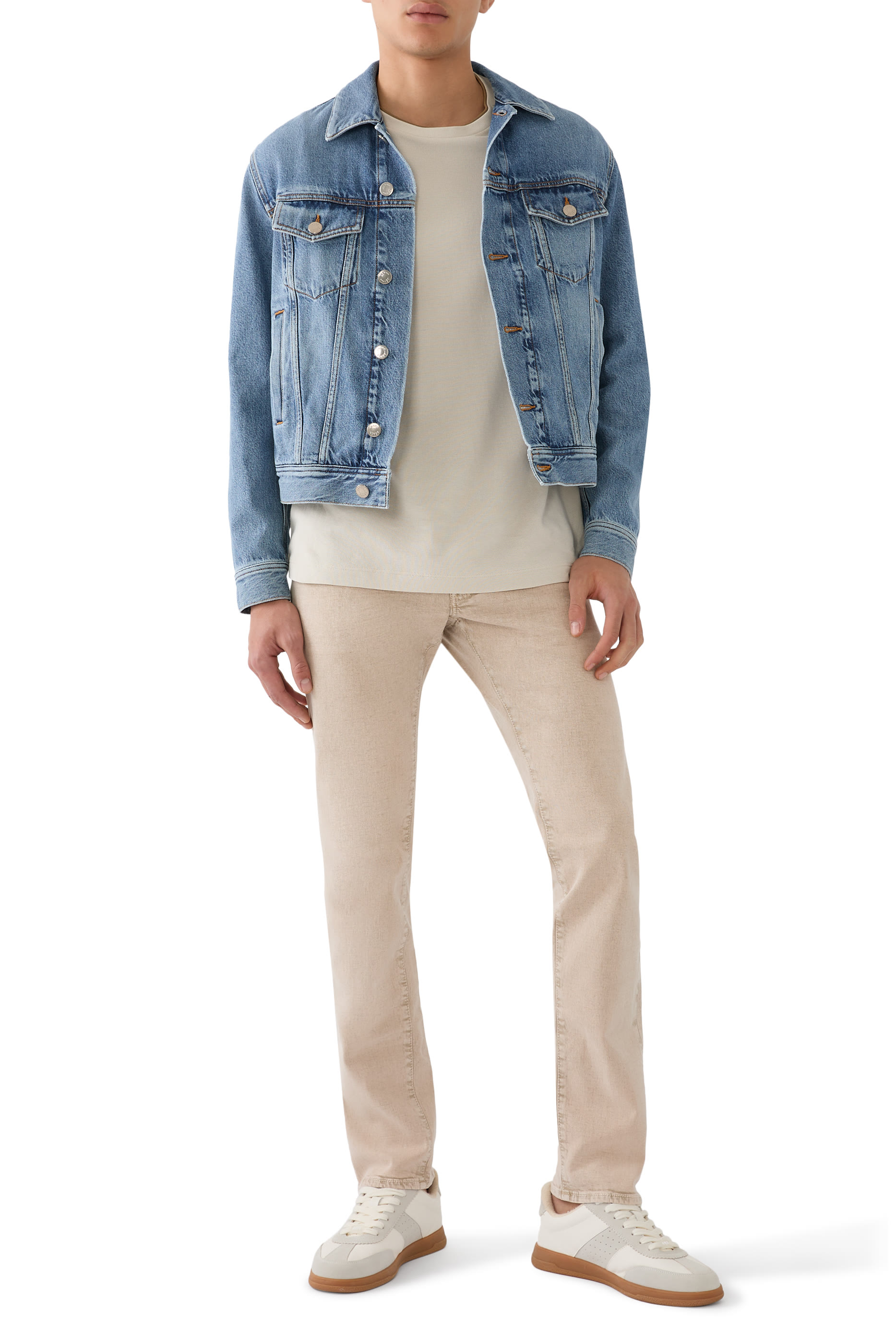 Giubbino Trucker Denim Jacket