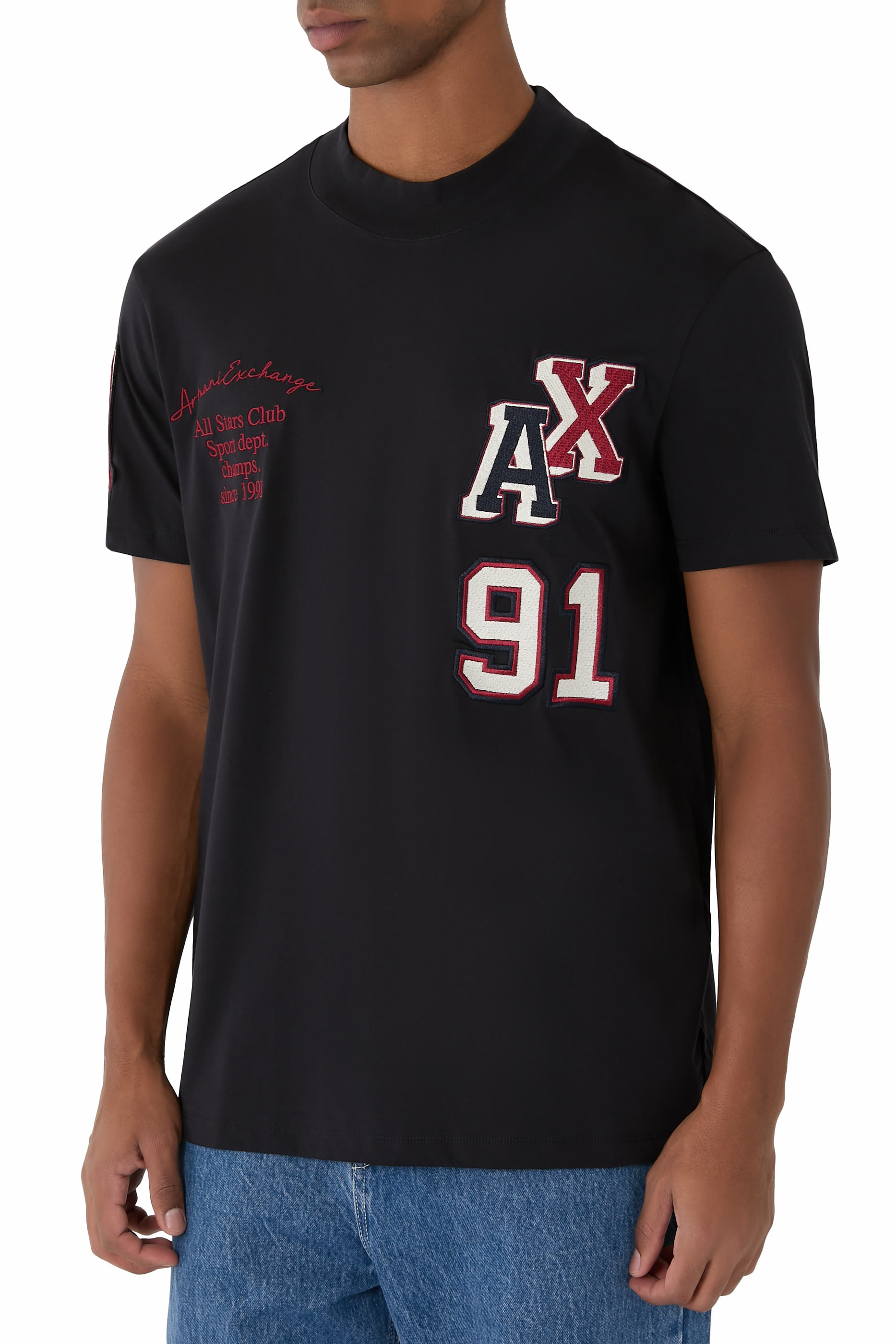 Regular Fit Multi-Logo T-shirt