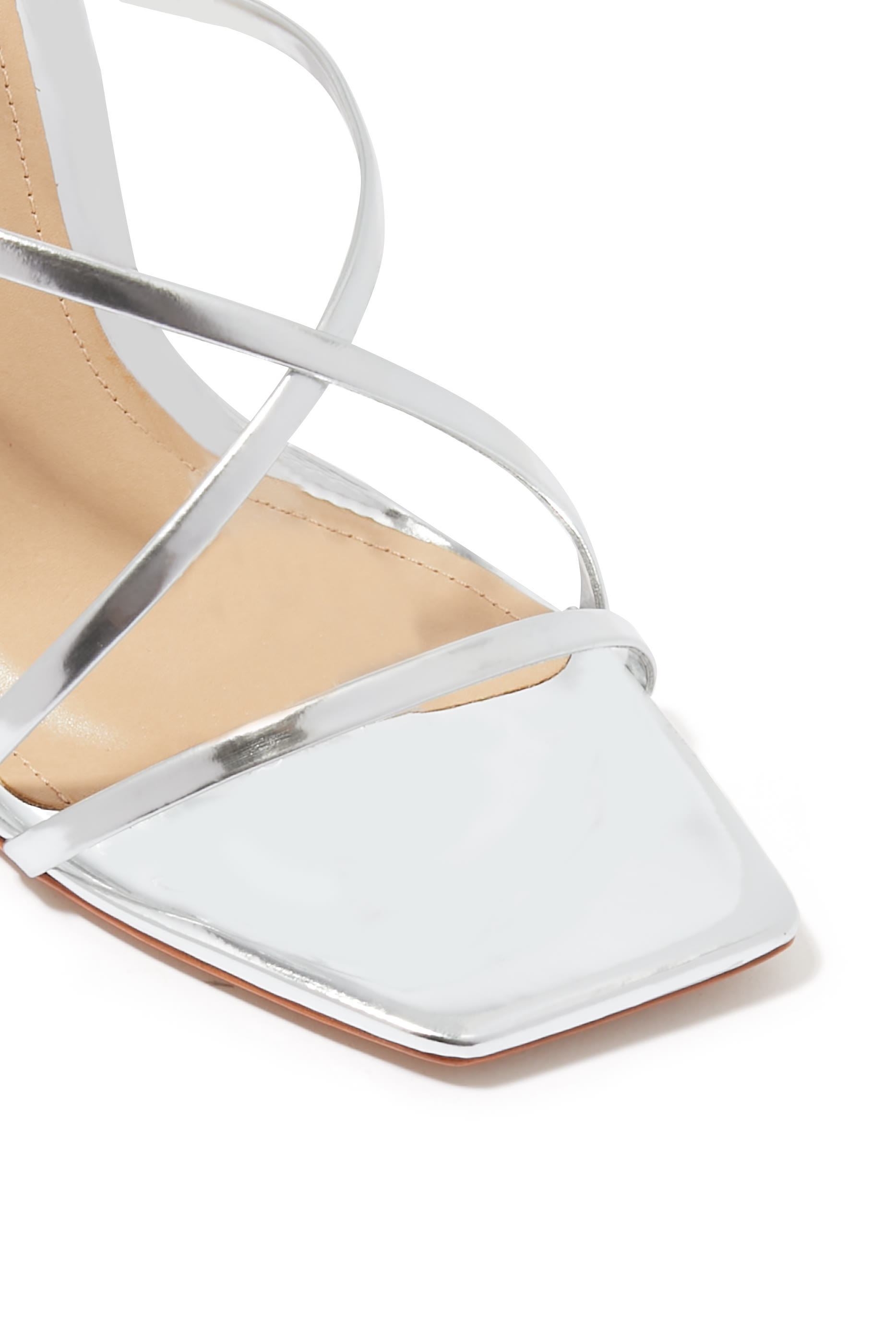 Bari 105 Strappy Metallic Sandals