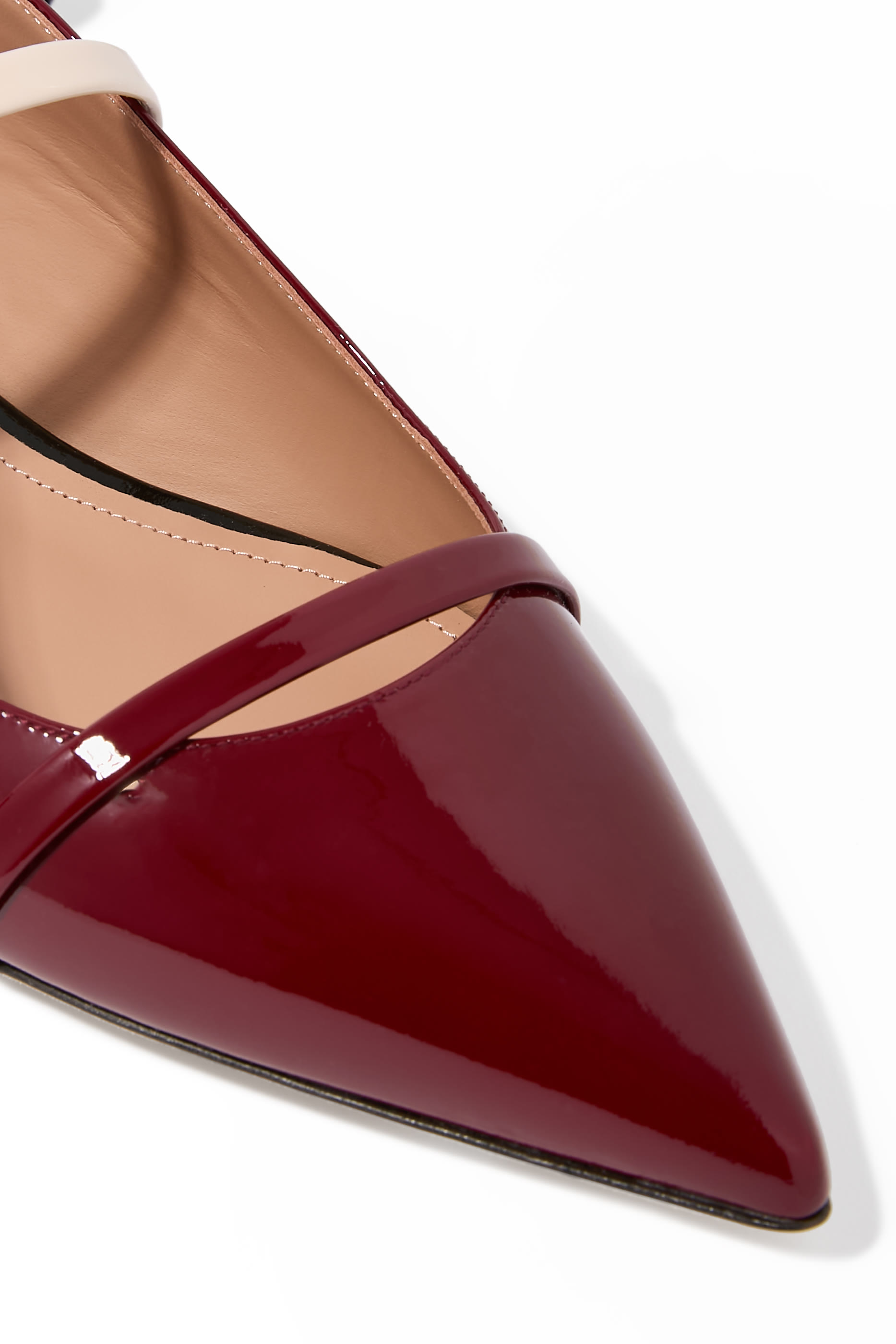 Maureen Leather Flat Mules 