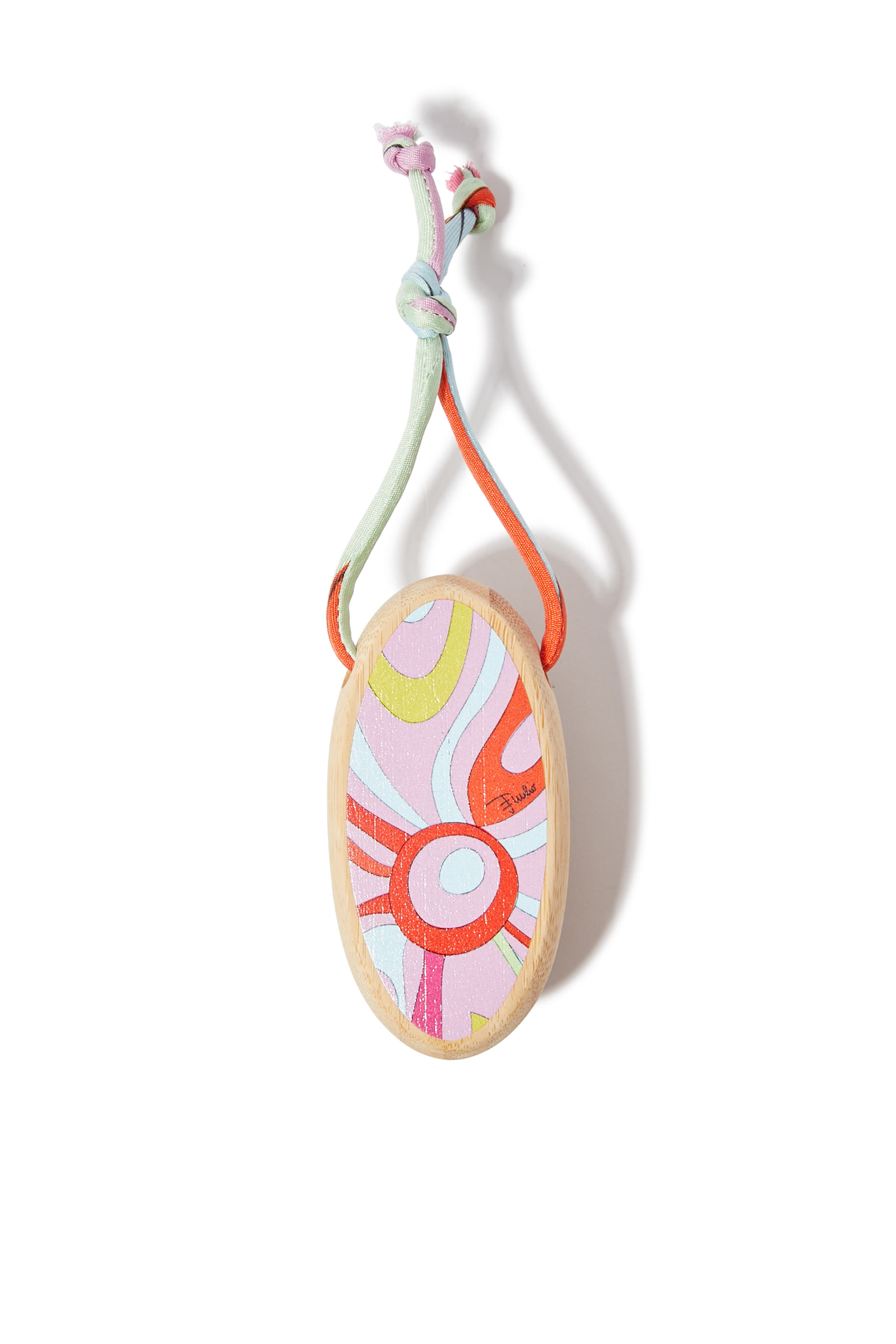 Marmo-Print Wooden Nail Brush