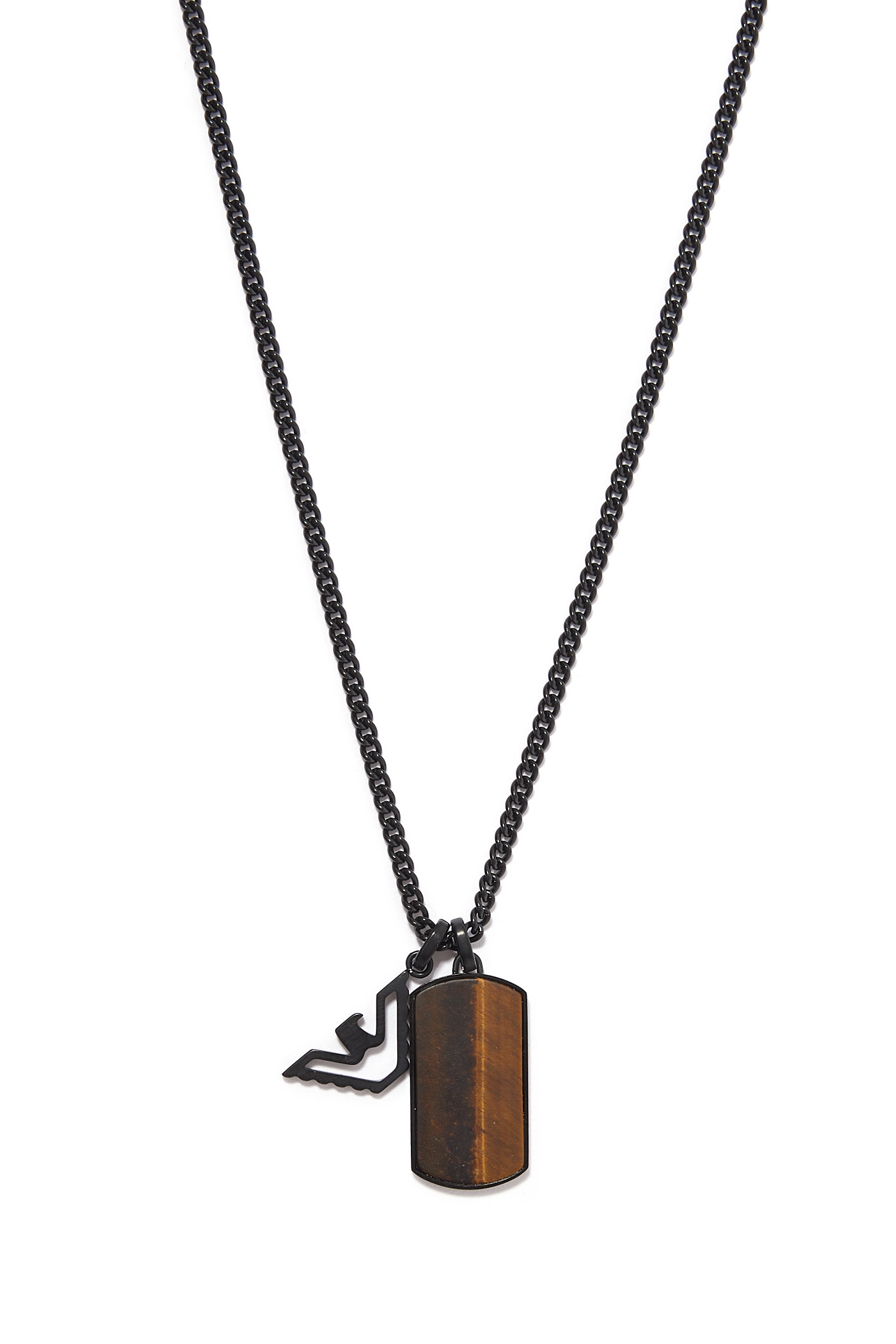 Eagle Dog Tag Necklace