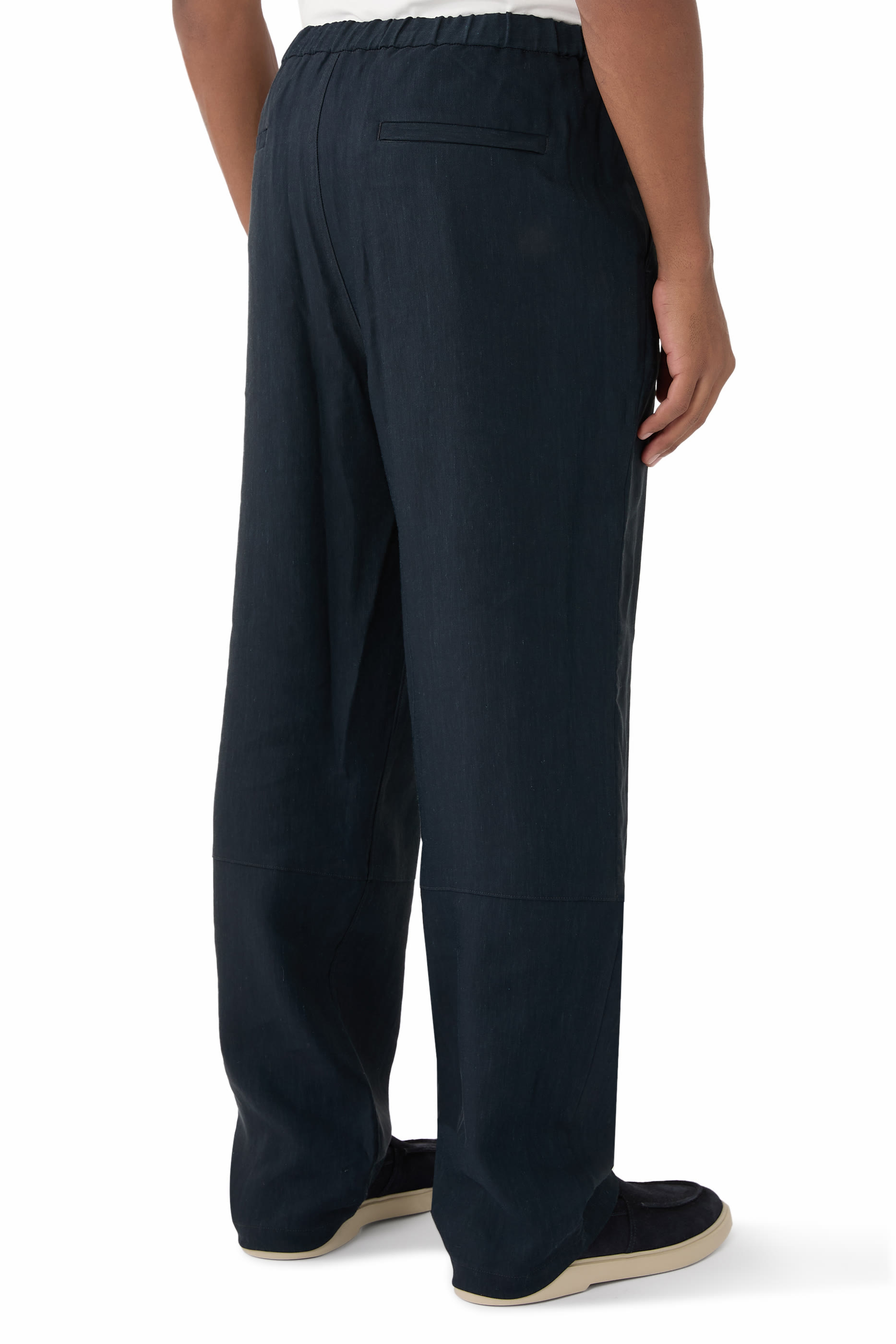 Louie Relaxed Italian Compact Twill Pants