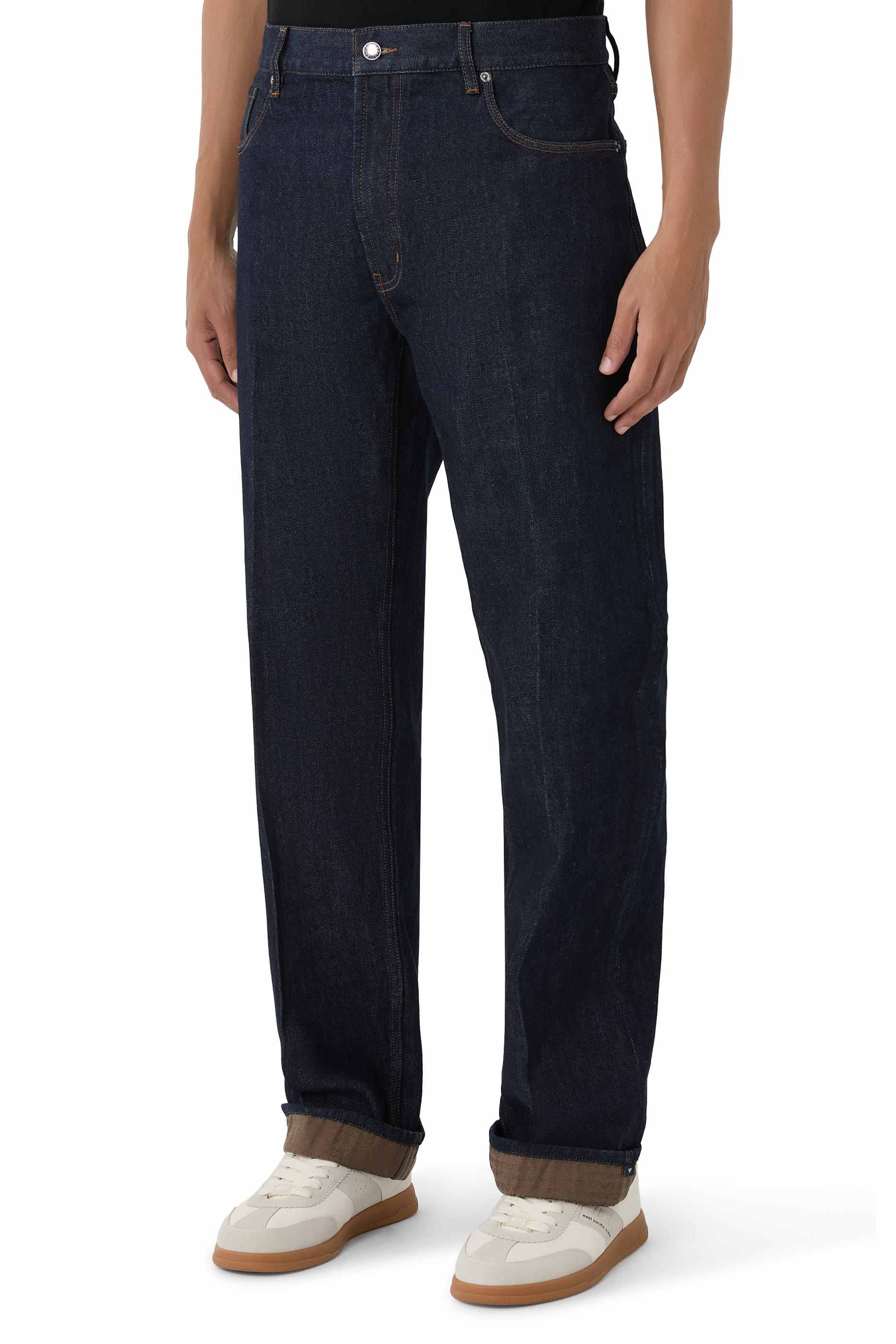 J76 Straight-Fit Stretch Comfort-Denim Jeans