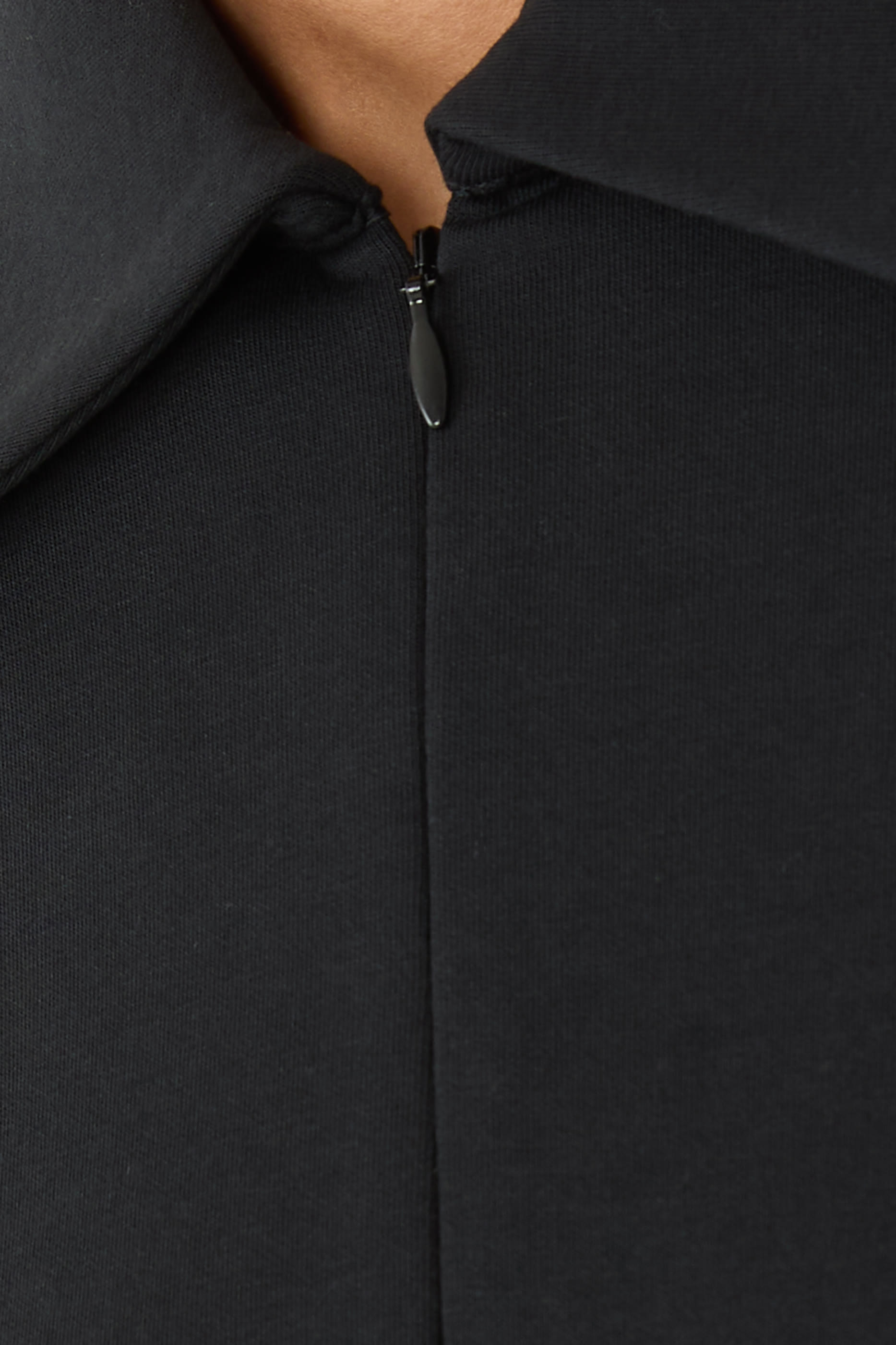  Cotton-Blend Half-Zip Pullover 