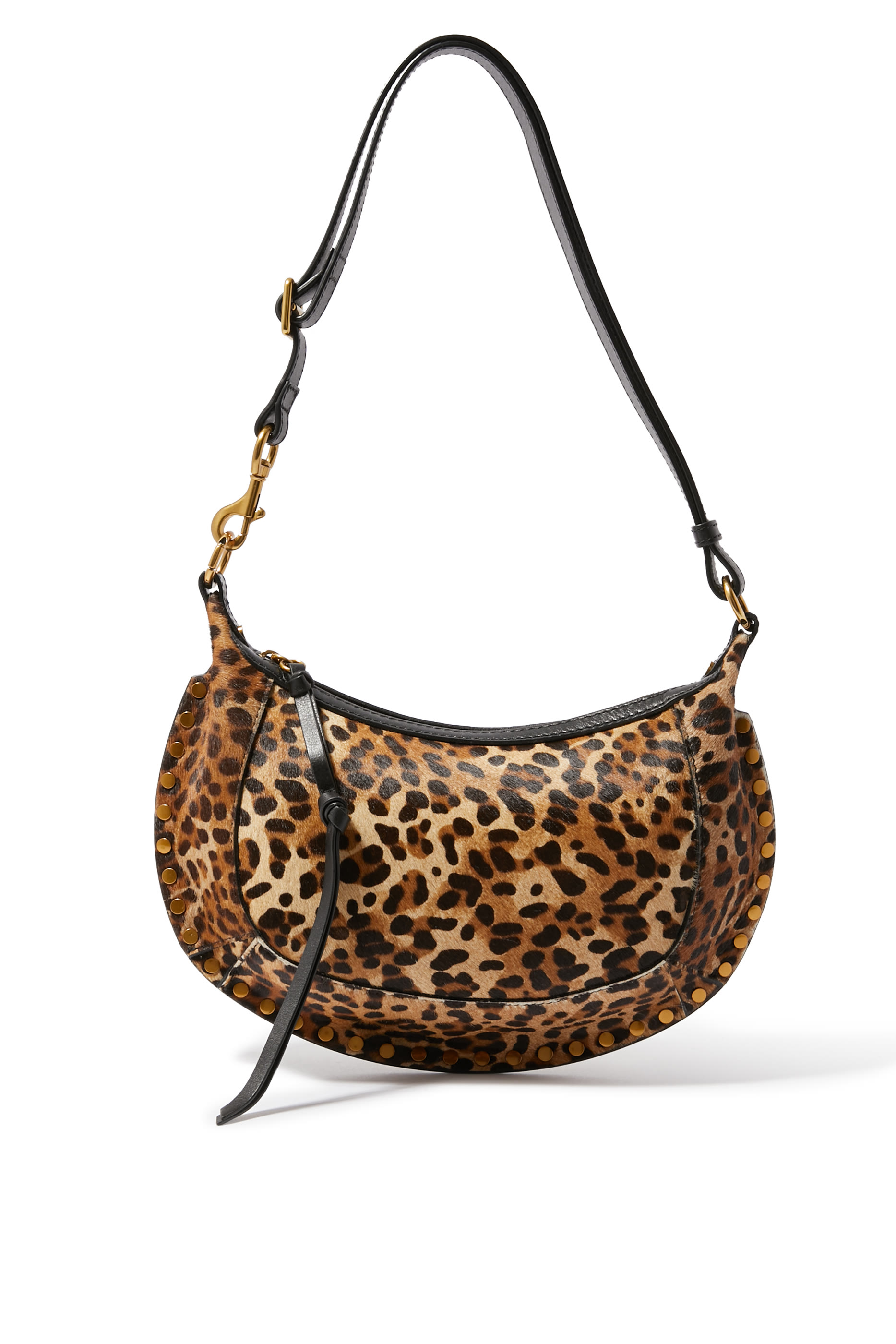 Oskan Moon Leather Crossbody Bag